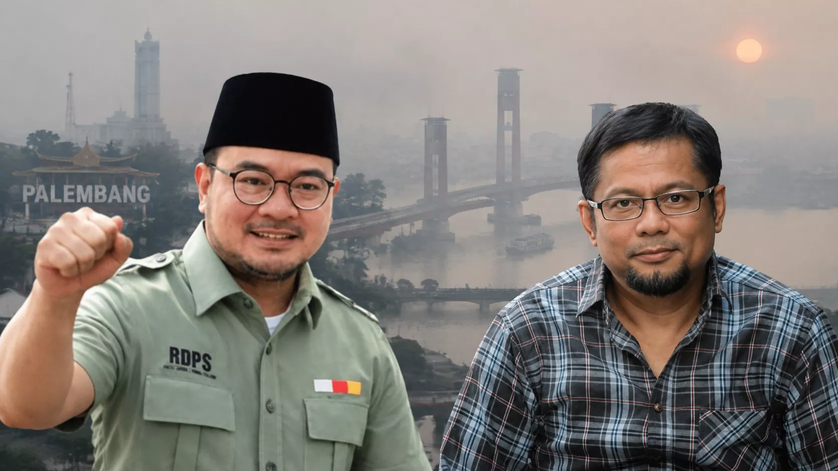 Palembang Diselimuti Asap, Kemana Wakil Wali Kota Palembang?