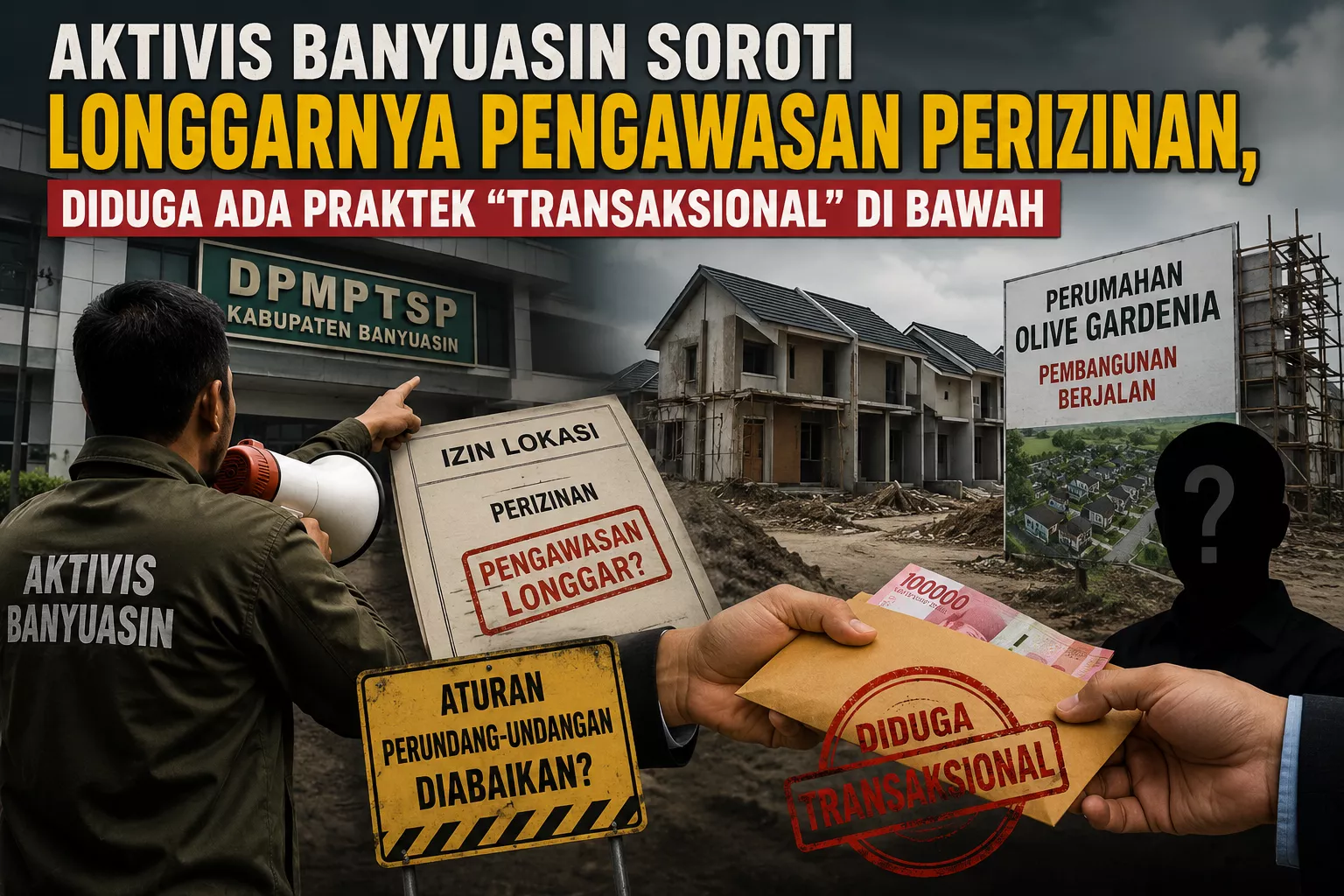 Aktivis Banyuasin Soroti Longgarnya Pengawasan Perizinan, Diduga Ada Praktek 