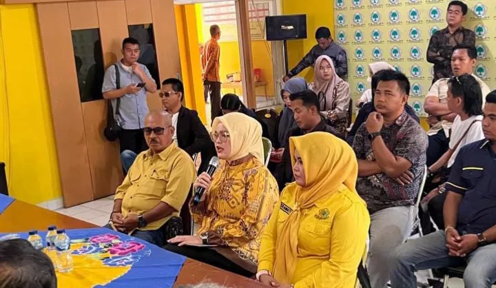 Netta Indian Kembalikan Formulir Ketua Golkar Banyuasin, Bursa Musda XI Mulai Mengerucut