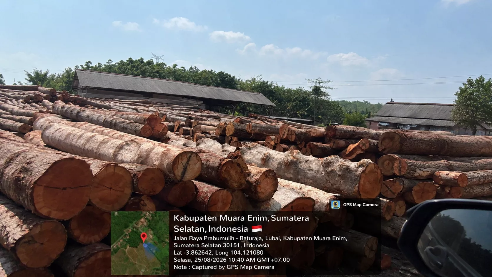 Tiga Sawmill di Muara Enim Diduga Tampung Kayu Hasil Pembalakan Liar