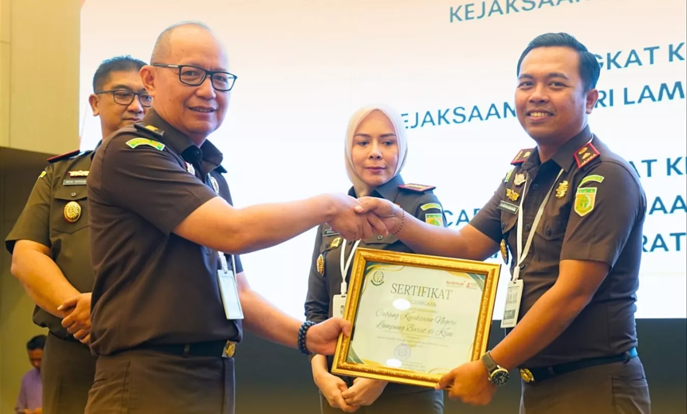 Cabjari Krui Raih Peringkat III IKPA Tertinggi se-Lampung