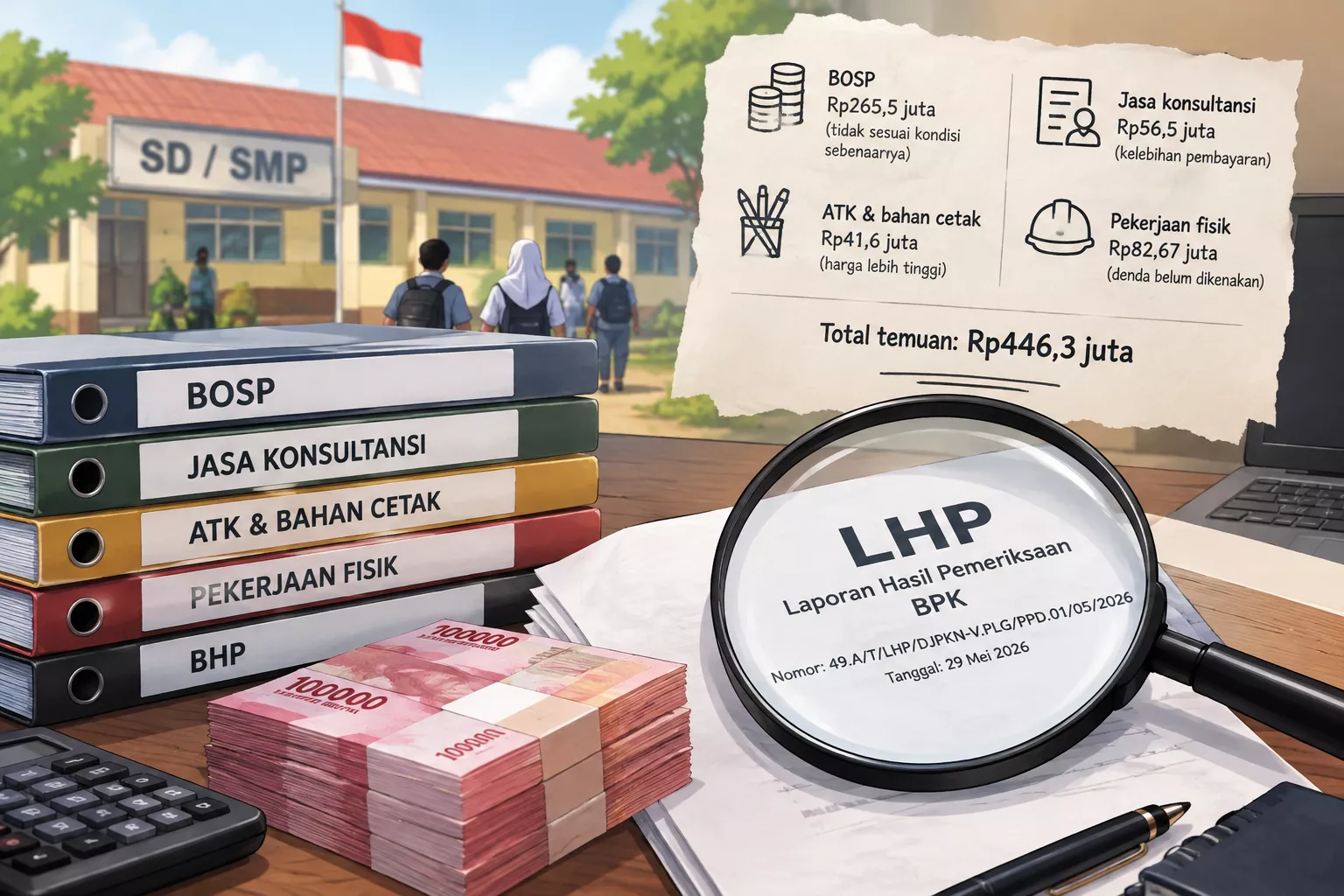 OTT Dana Revitalisasi Menguak Sisi Lain Pengelolaan Dana Pendidikan Banyuasin