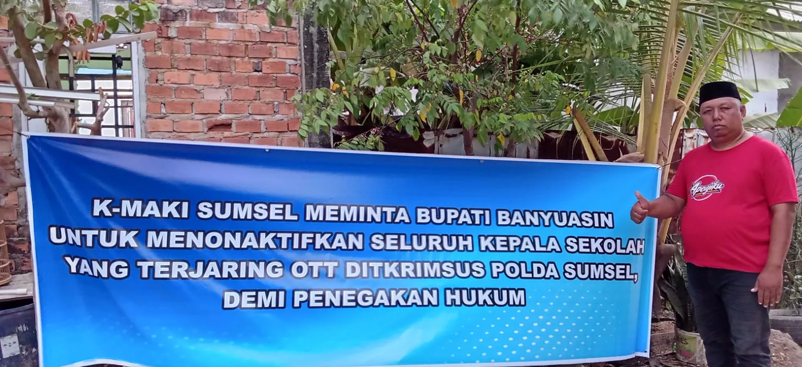 K-MAKI Desak Bupati Nonaktifkan 12 Kepsek, Polda Sumsel Diminta Dalami Peran Mereka