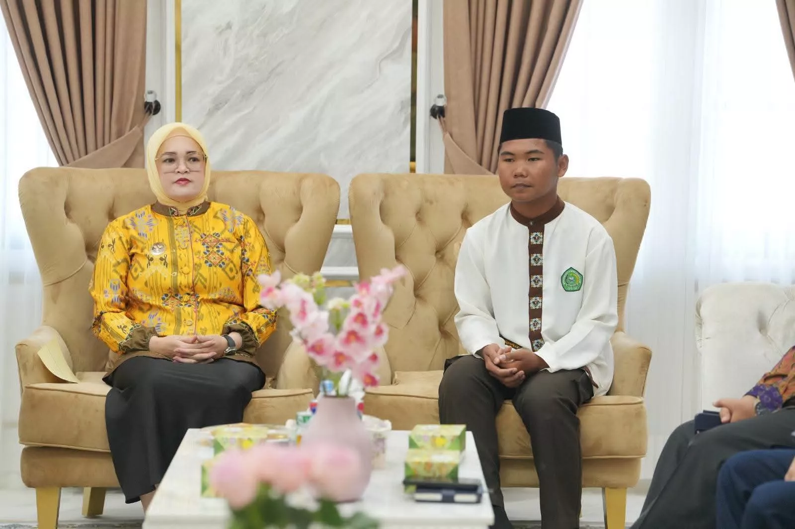 Wabup Netta Terima Audiensi Pelajar Pelopor Keselamatan Lalu Lintas, Siswa MAN 1 Banyuasin Wakili Sumsel ke Tingkat Nasional