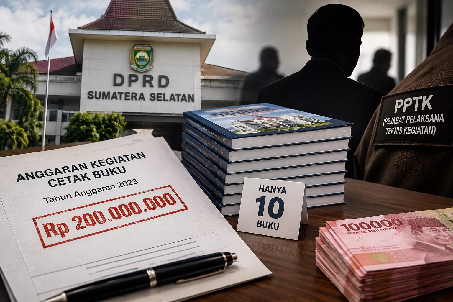 Dugaan Permainan Anggaran di DPRD Sumsel, Cetak 10 Buku Senilai Rp200 Juta