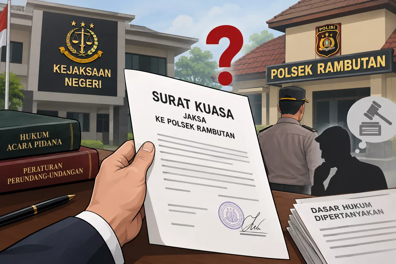Surat Kuasa Jaksa ke Polsek Rambutan Diduga Bermasalah, Dasar Hukumnya Dipertanyakan