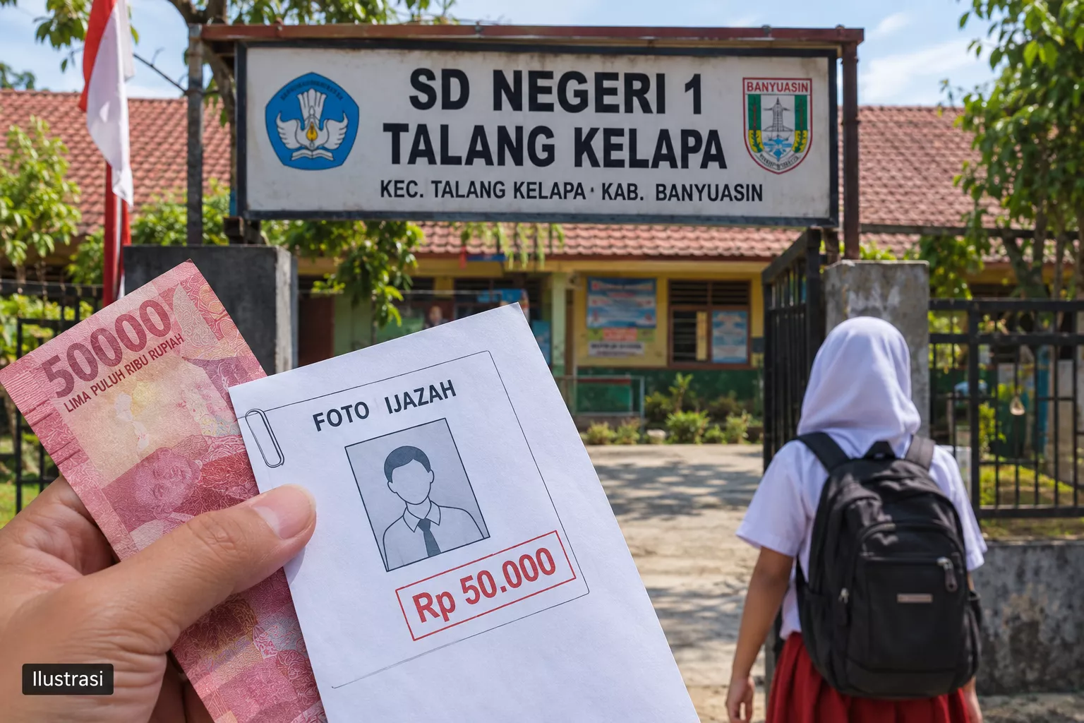 K-MAKI Soroti Dugaan Pungli Foto Ijazah di SDN 1 Banyuasin