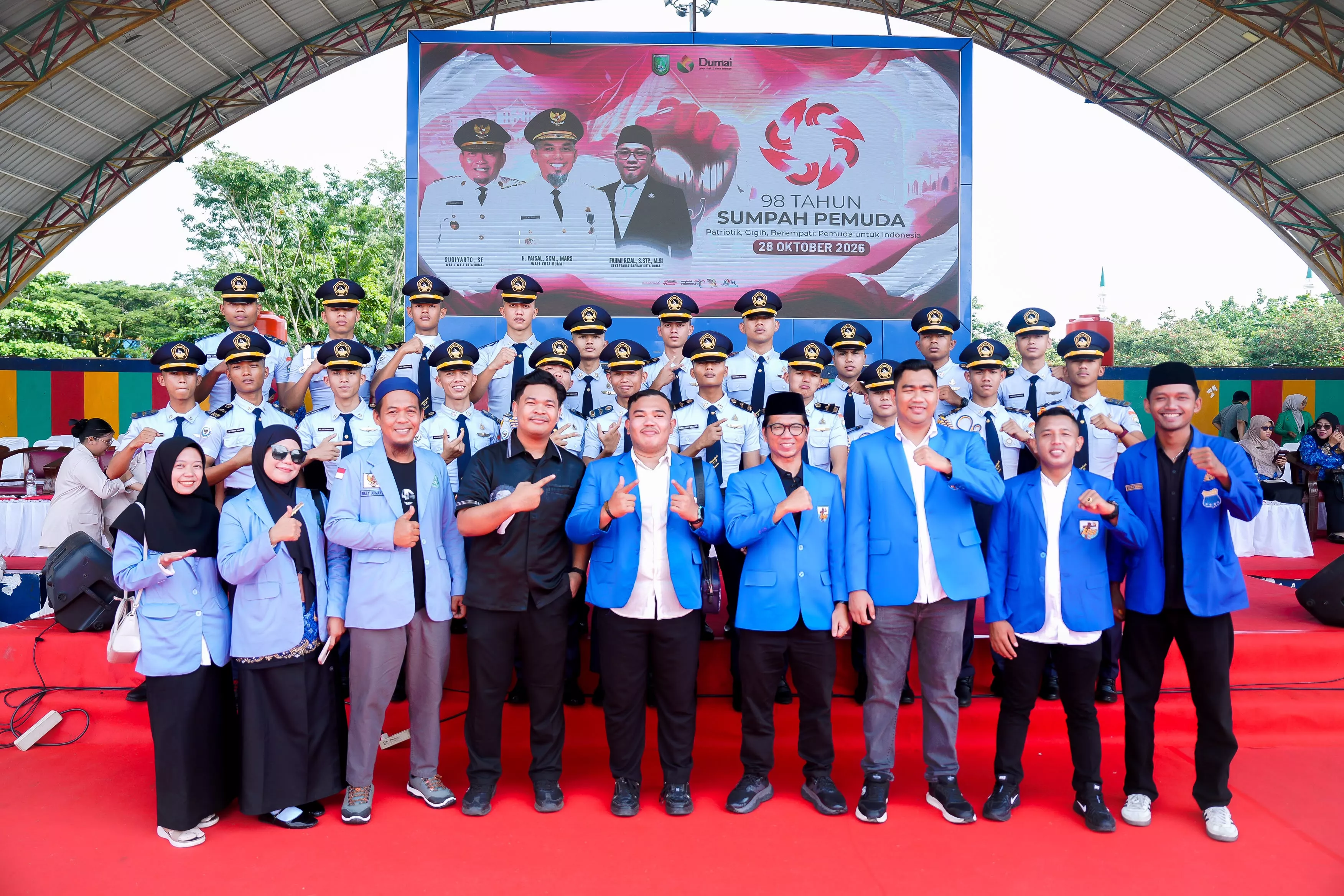 Gelorakan Semangat Persatuan di Hari Sumpah Pemuda ke-98, KNPI Dumai Dorong Pemuda Aktif Bawa Kemajuan Kota
