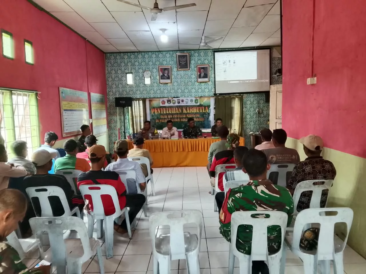 Mabes TNI Edukasi Warga Meranti Cegah Karhutla