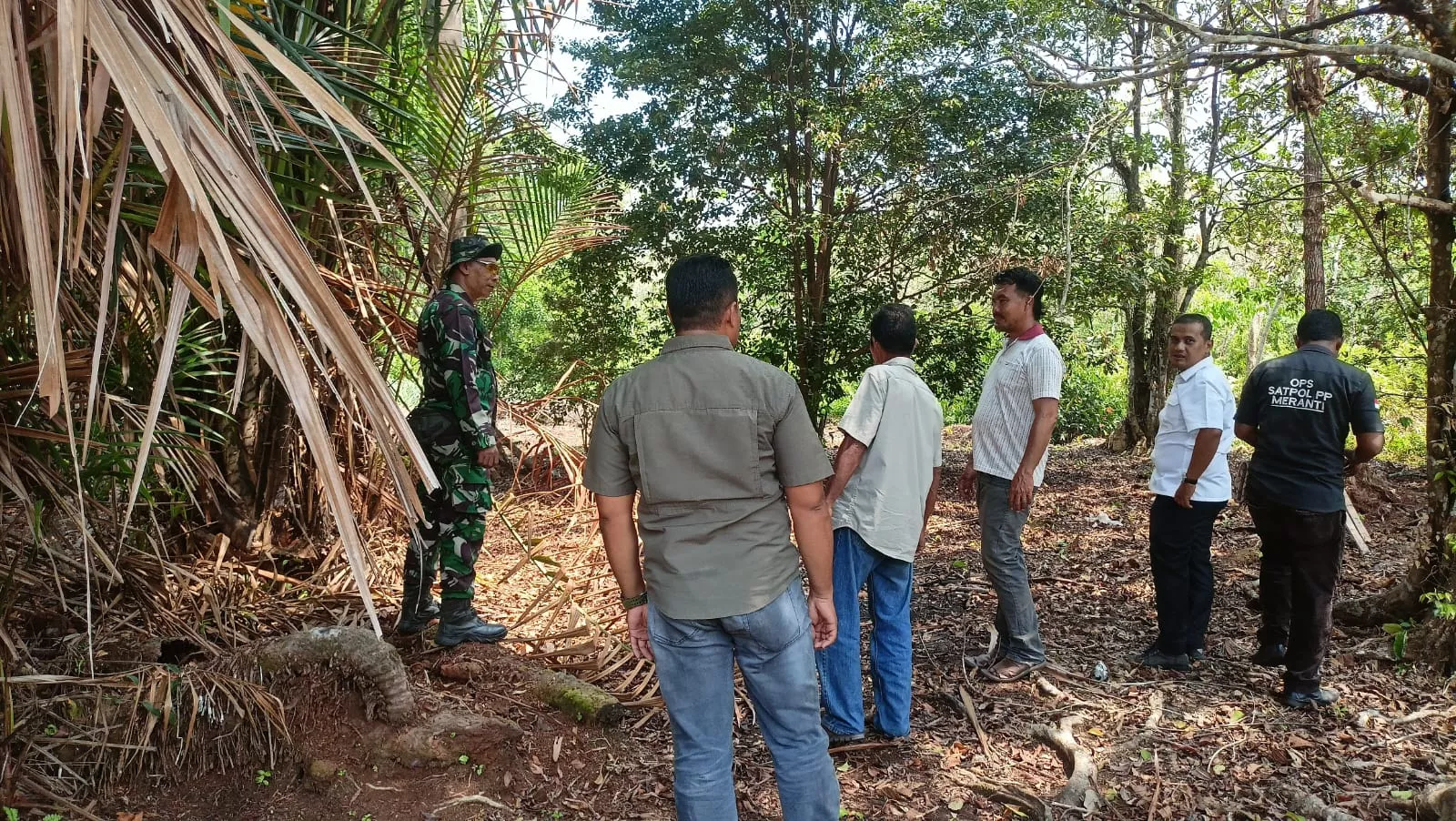 Mabes TNI Patroli Karhutla di Desa Tanjung Peranap, Libatkan Masyarakat Cegah Kebakaran