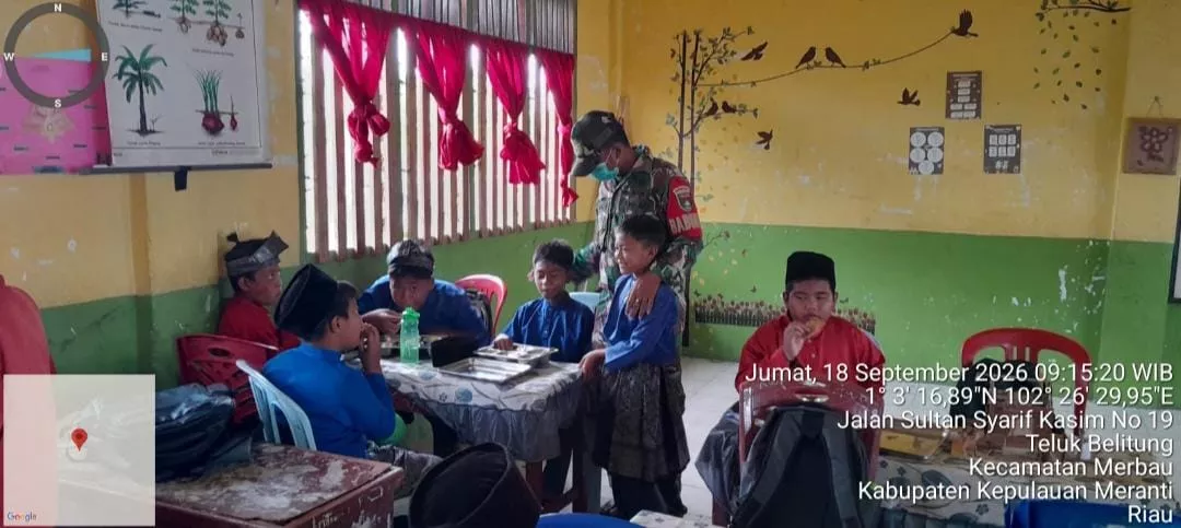 Makan Sehat Bergizi SPPG Merbau Salurkan 3.023 Porsi untuk Pelajar dan Tenaga Pendidik, Babinsa Pastikan Penerima Tepat Sasaran