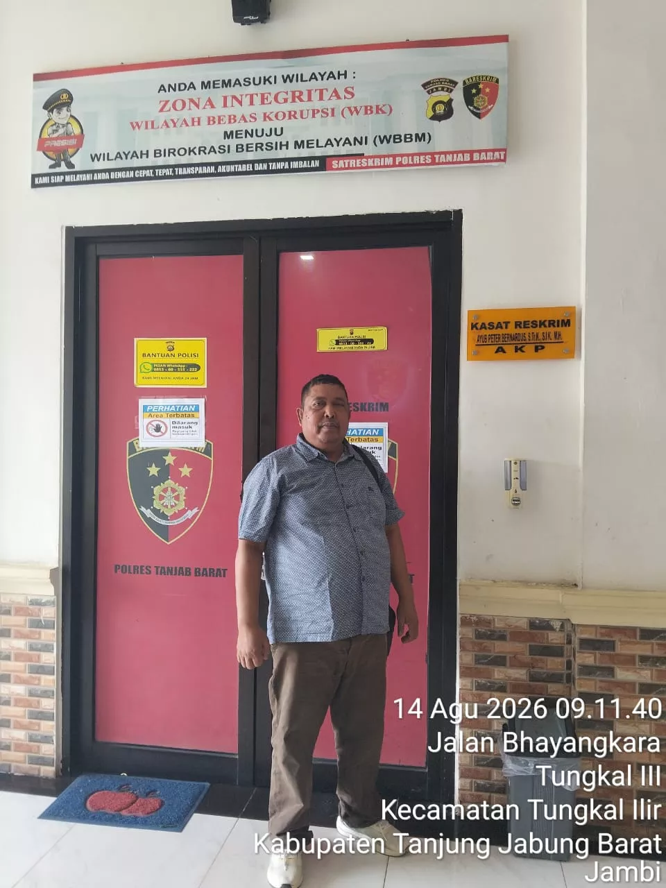 LSM DPW KOREK Riau Kunjungi Kapolres Tanjung Jabung Barat, Bahas Sinergitas dan Kamtibmas