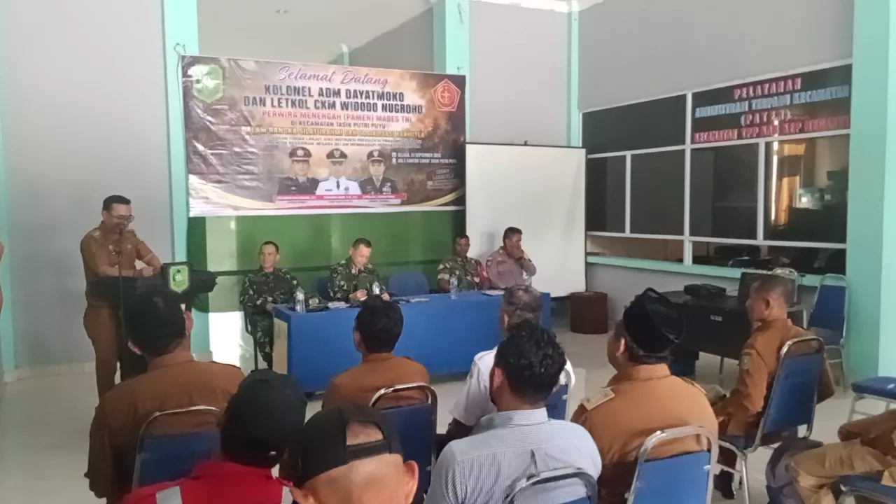 Mabes TNI Sosialisasi Pencegahan Karhutla di Kepulauan Meranti