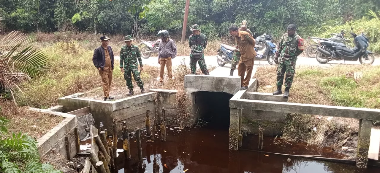 Mabes TNI Sosialisasi Pencegahan Karhutla di Desa Kudap Kepulauan Meranti