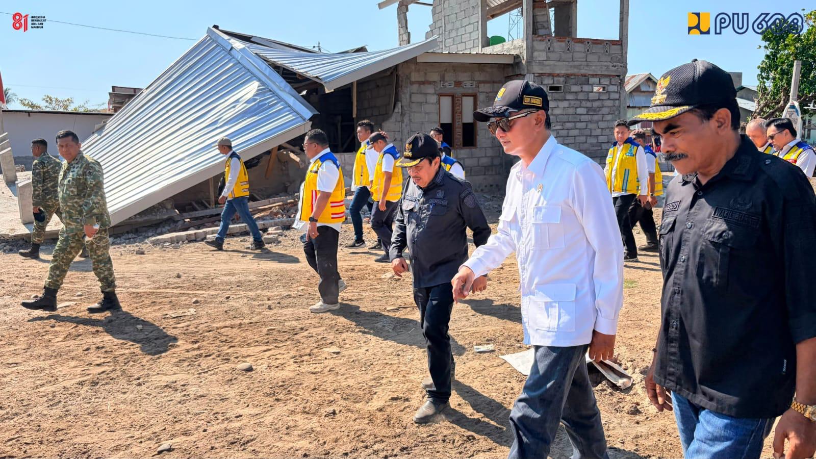 Menteri PU Dody Hanggodo Percepat Pemulihan Jalan dan Air Bersih di Sumatera-NTT Pascabencana