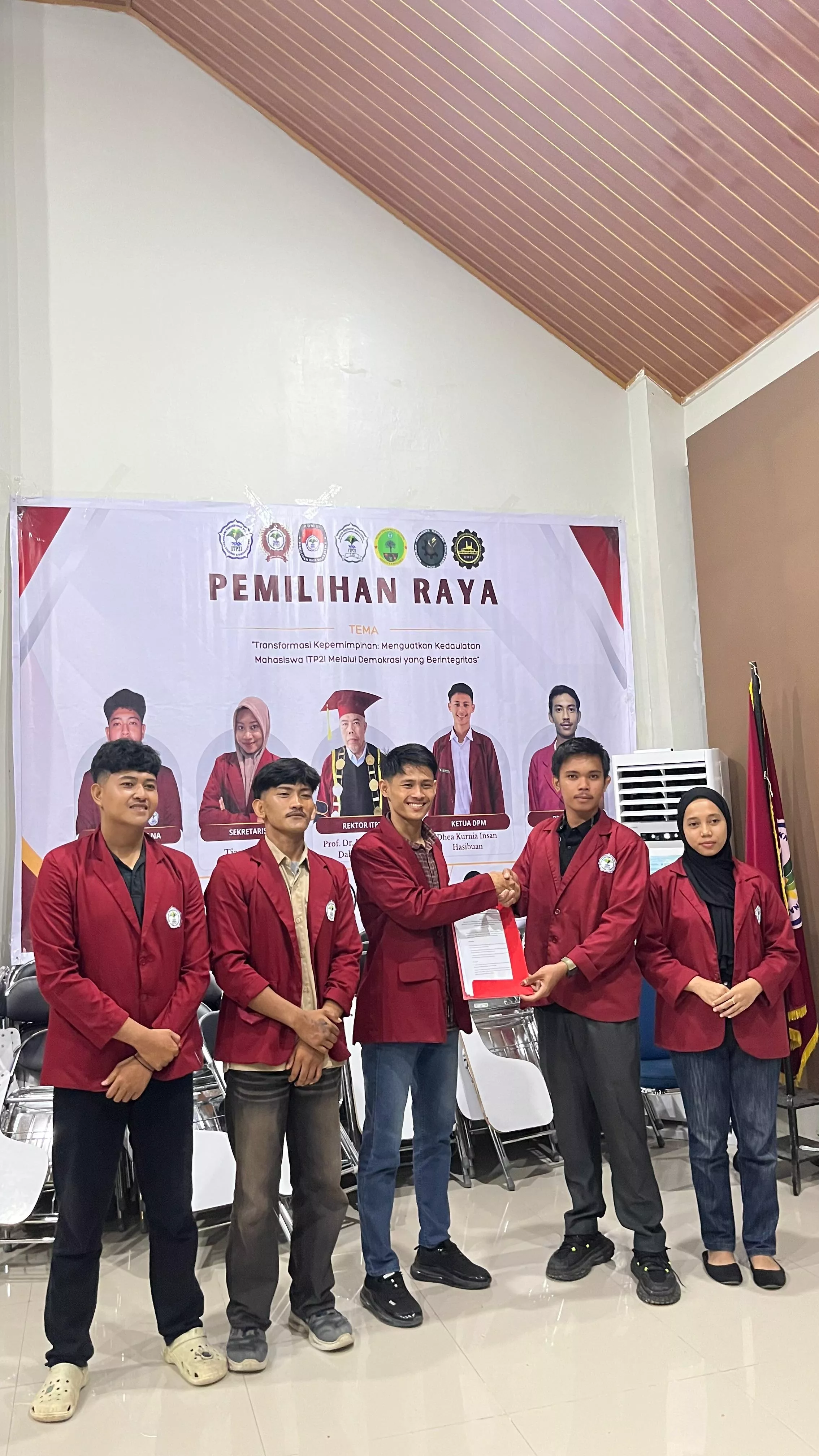 Fajar Nugraha dan Oktavia Rahmadani Terpilih Pimpin BEM ITP2I Periode 2026/2027
