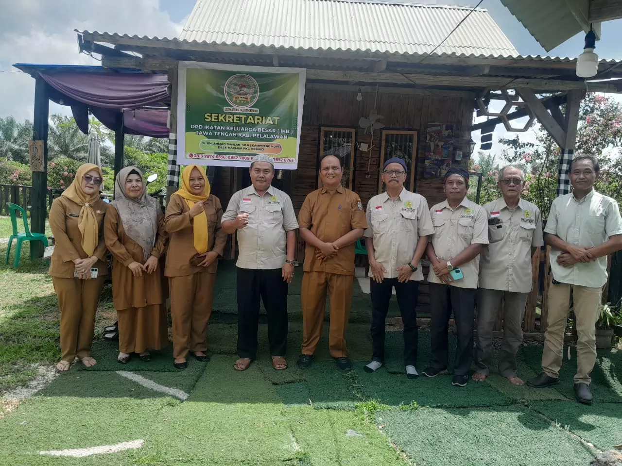 Kesbangpol Pelalawan Verifikasi IKB Jateng, Dorong Ormas Tertib dan Bersinergi