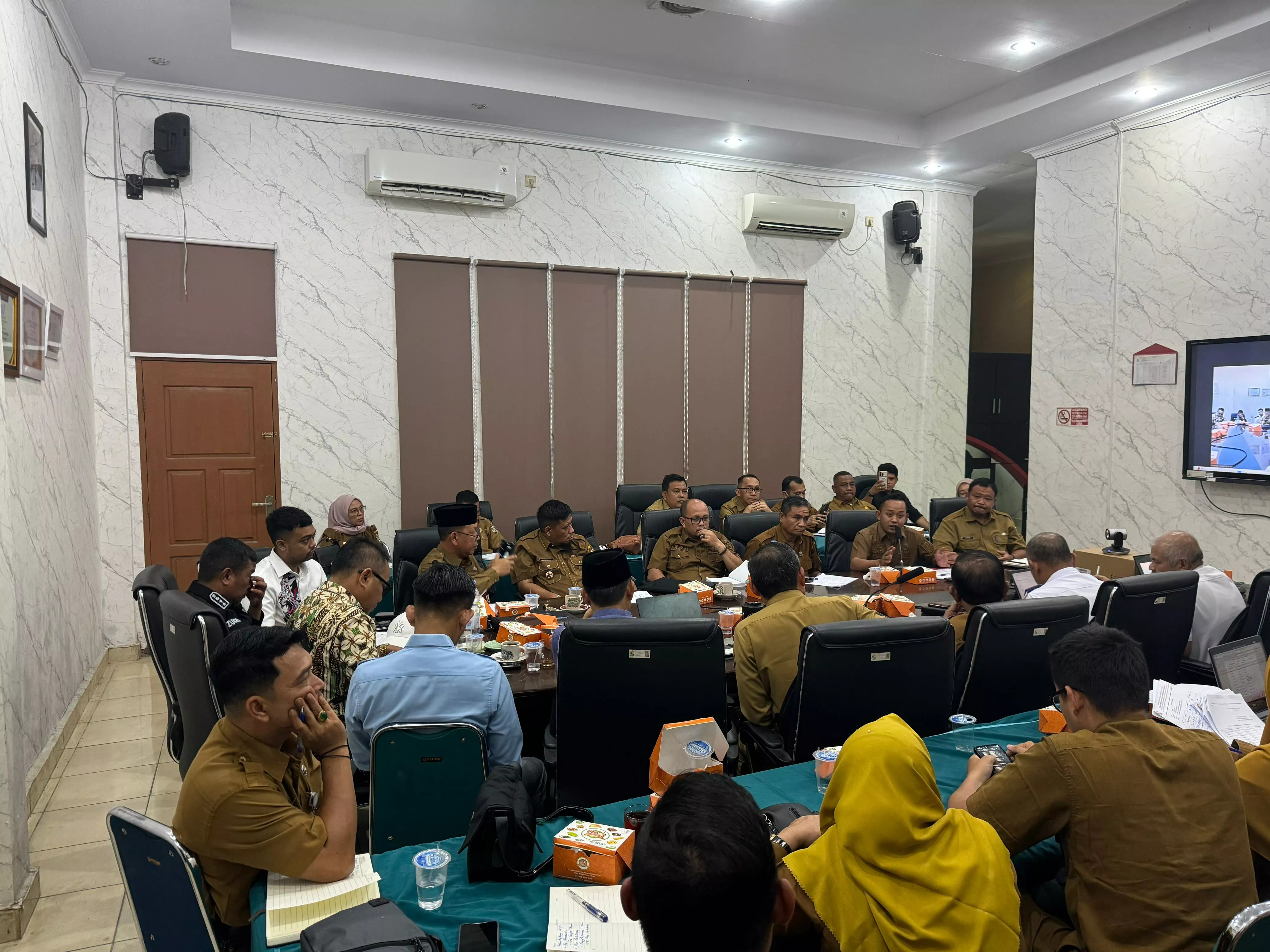 Bupati Zukri hadiri Rakortekbang Tahun 2026, dan RKPD 2027