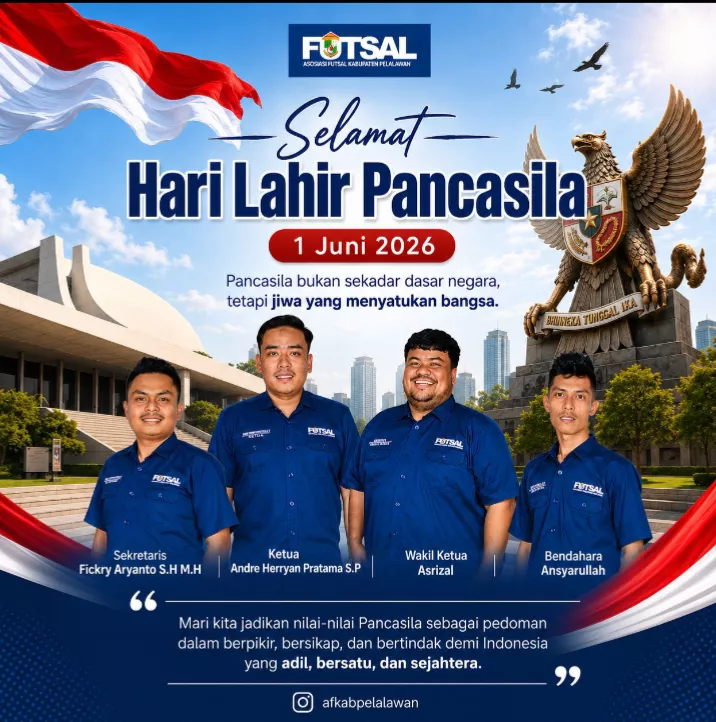 AFKAB Pelalawan Peringati Hari Lahir Pancasila 2026, Ketua Ajak Pemuda Perkuat Persatuan dan Jiwa Nasionalisme
