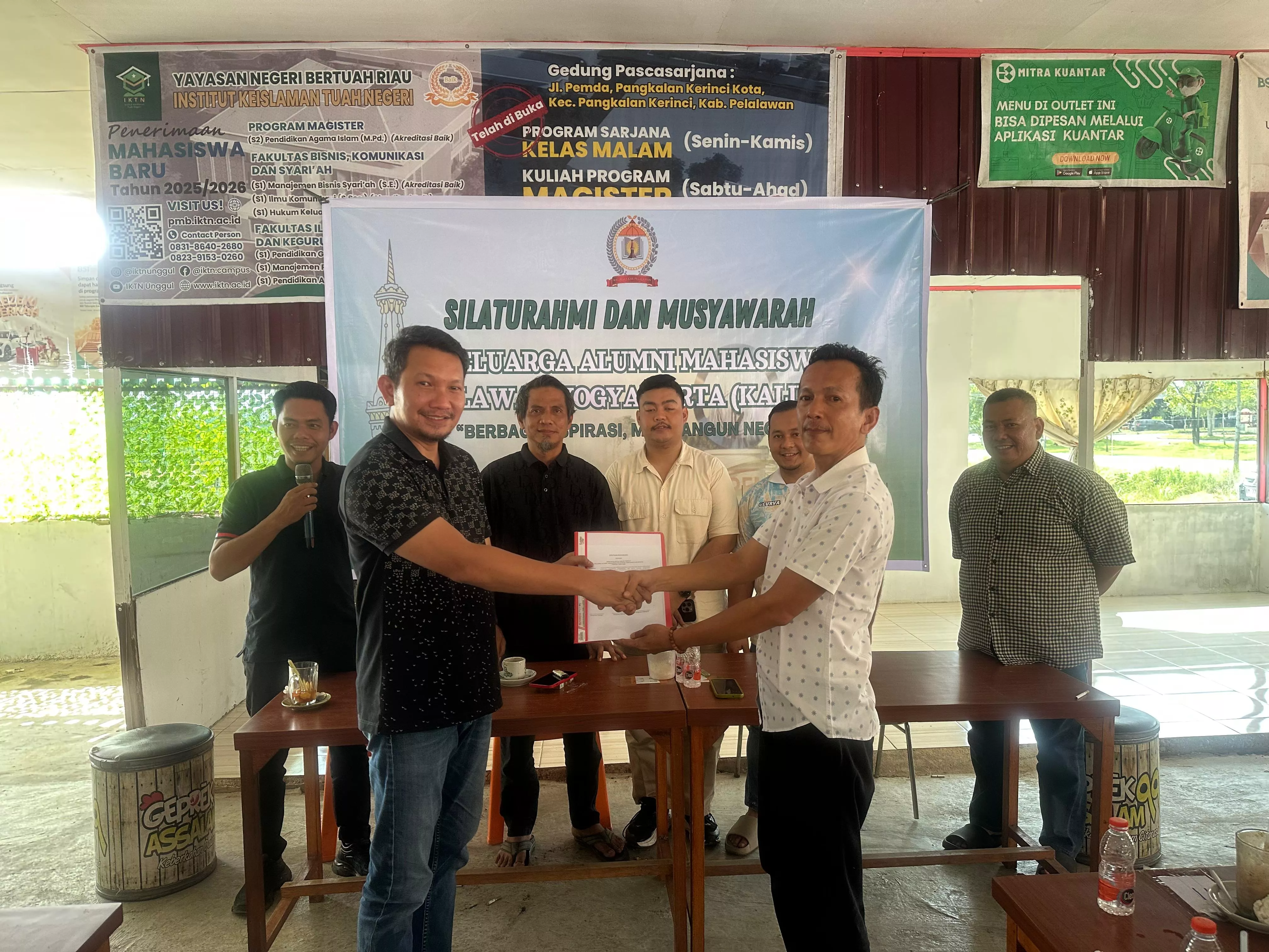 Aklamasi! Erfandy Nahkodai KAPEMARY Pelalawan, Alumni Kalimaya Solid Bangun Daerah