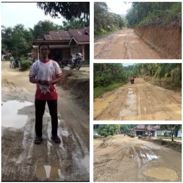 Jeritan Warga Tiga Desa di Bunut: Jalan Rusak Parah, Ketua APDESI Minta Bupati Pelalawan Segera Bertindak
