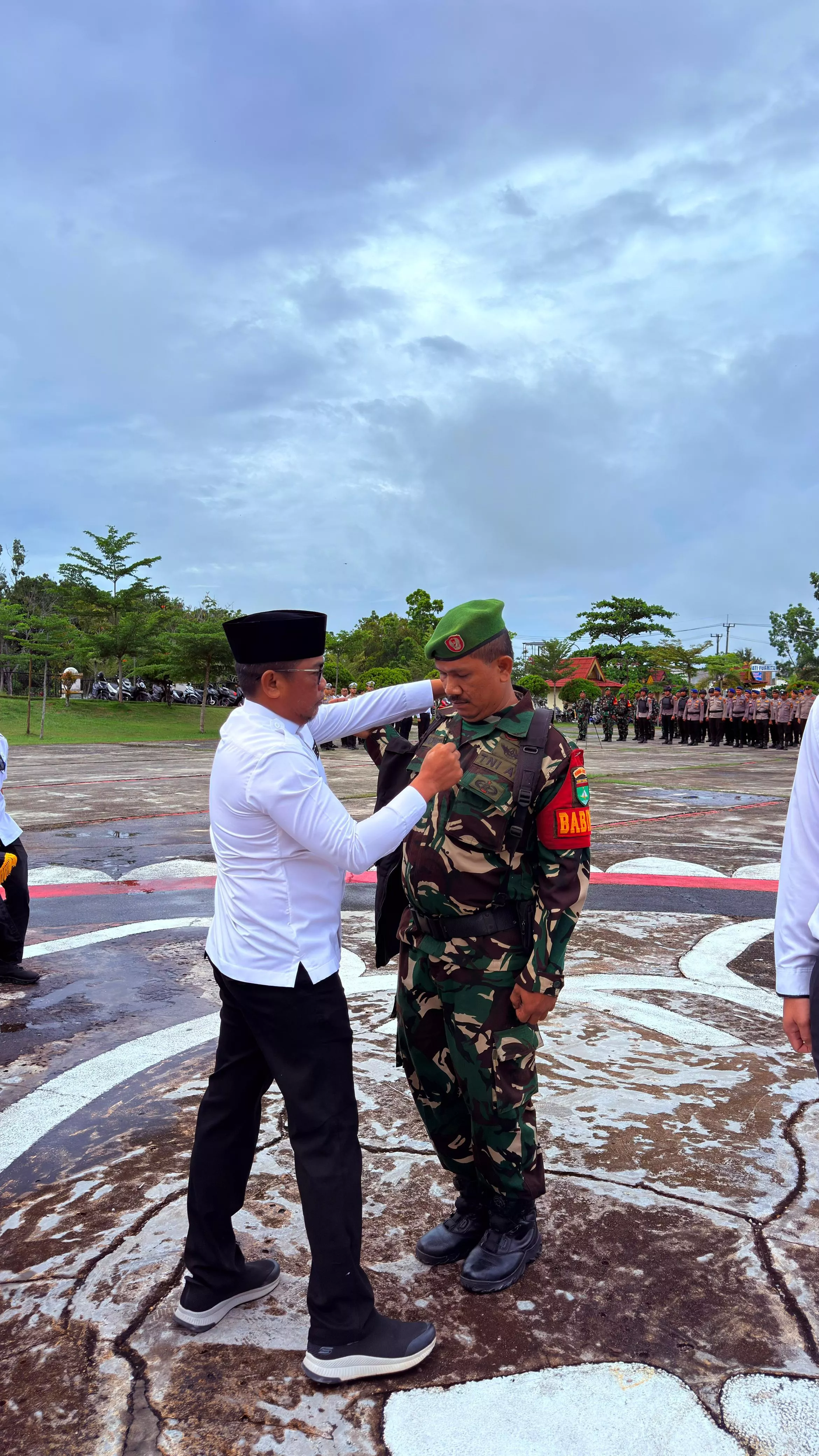 Bupati Zukri Pimpin Apel Siaga Satgas Anti Narkoba Kabupaten Pelalawan 2026