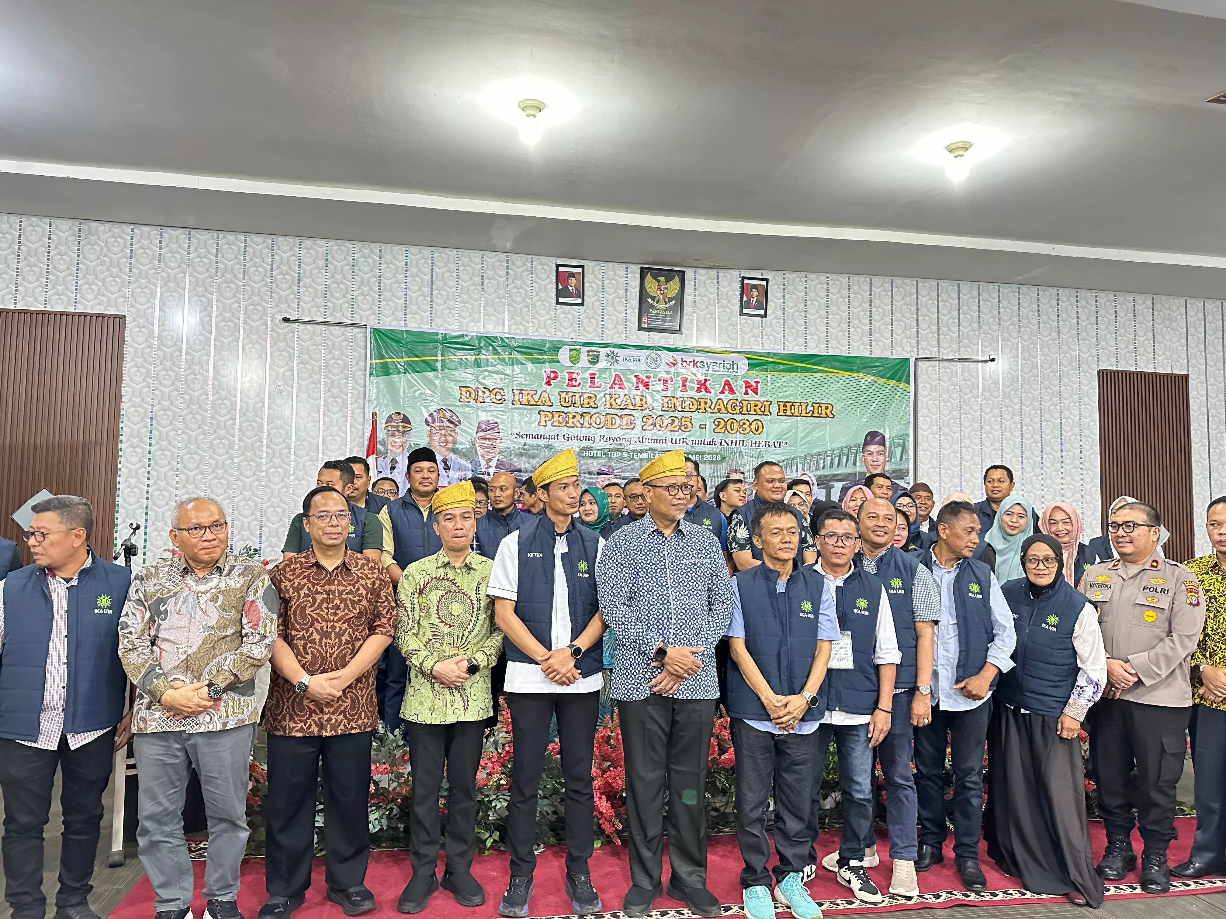 DPC IKA UIR Inhil 2025–2030 Resmi Dilantik, Dr. Ragil: Alumni Harus Besar dalam Pengabdian