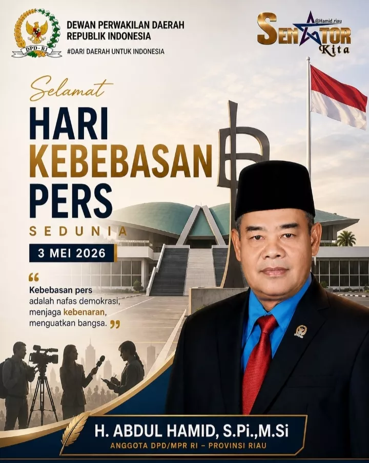 Abdul Hamid: Kebebasan Pers adalah Nafas Demokrasi, Momentum Perkuat Peran Media Nasional