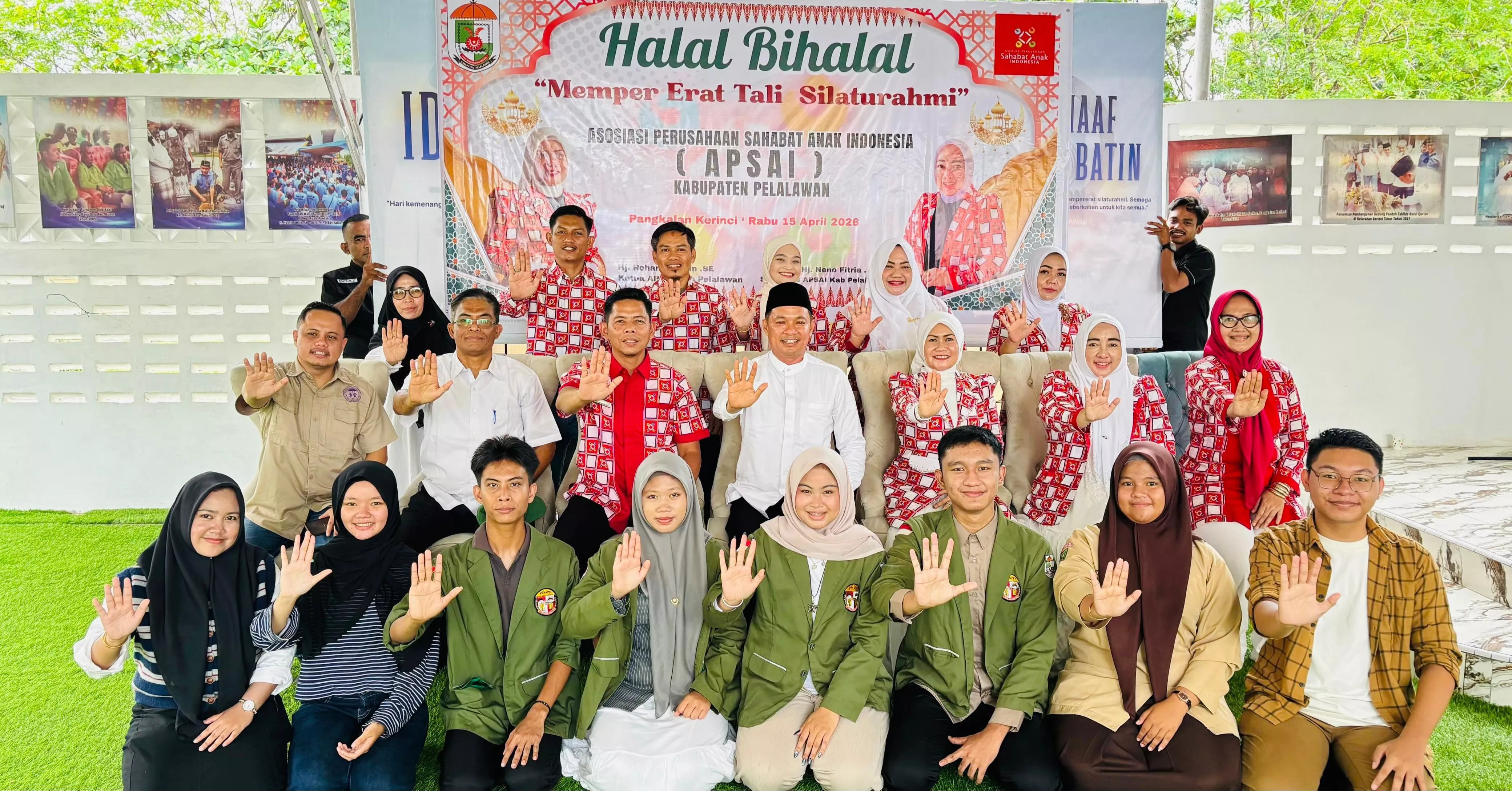 Halal Bihalal APSAI Pelalawan: Rohani Tamrin Tekankan Sinergi Wujudkan Kabupaten Ramah Anak
