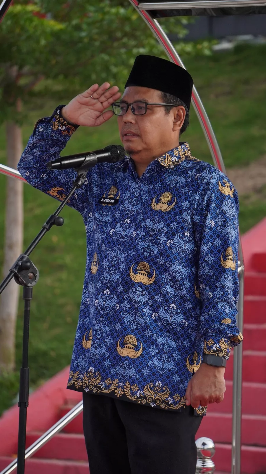 Pimpin Upacara Harkitnas ke-118, Sekda Tegaskan Pentingnya Kedaulatan Digital