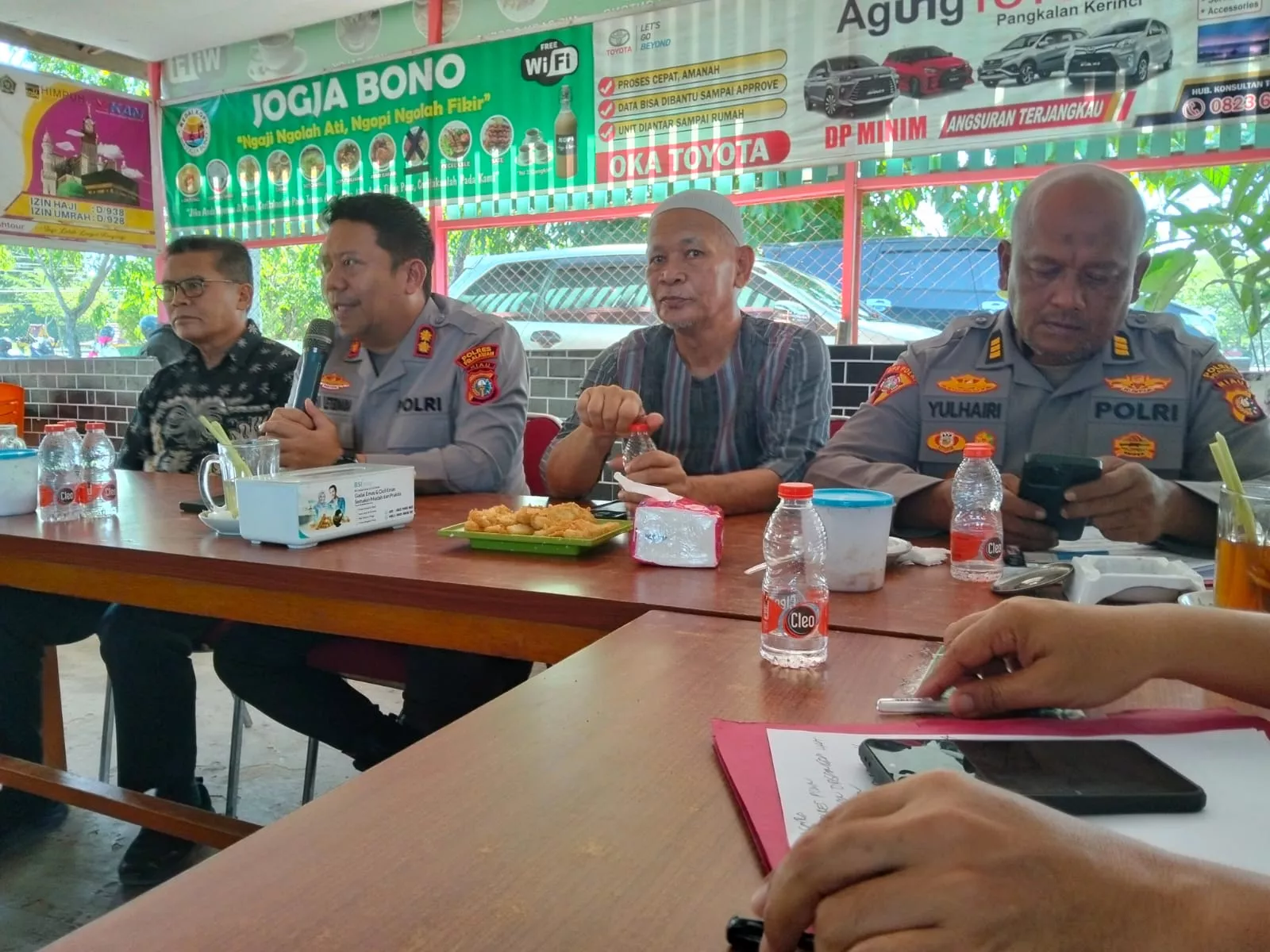 Kapolres Pelalawan Ajak Ormas dan Tokoh Masyarakat Jaga Kondusivitas Jelang Idul Adha 2026