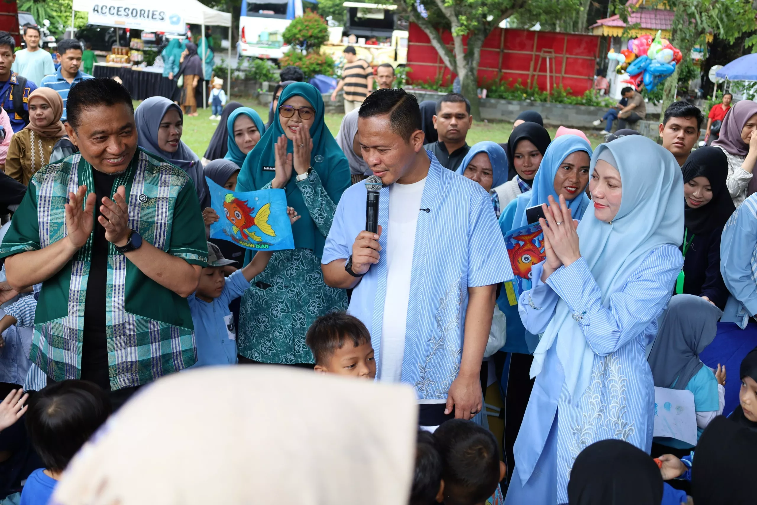 Cegah Stunting, Pemko Pekanbaru Ajak Anak Gemar Makan Ikan Sejak Dini