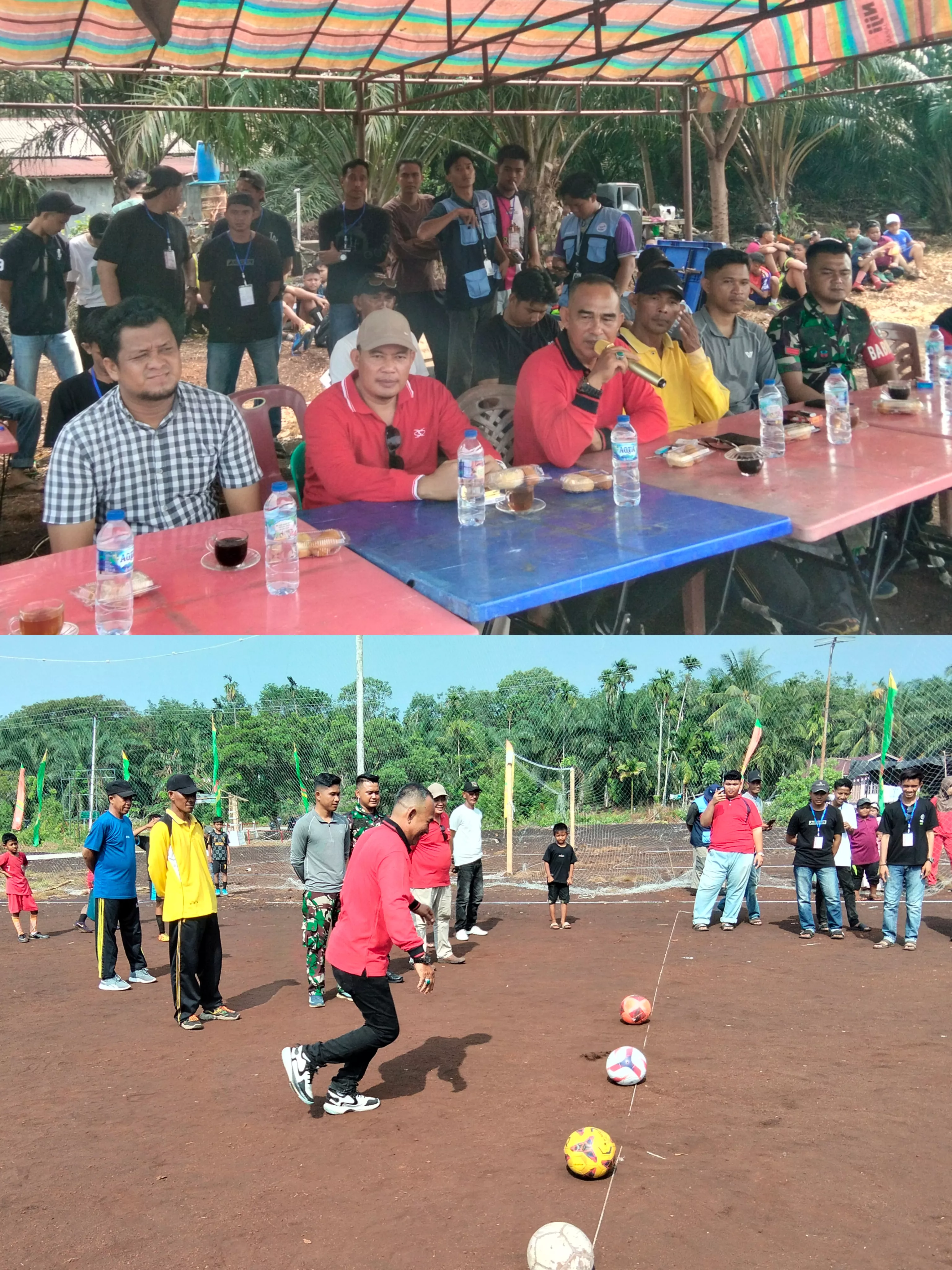 HUT RI Ke 81, Pemdes Dan Karang Taruna Desa Muntai Barat Gelar Turnamen Futsal Dan Bola Volly