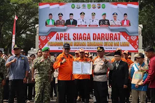 Apel Gabungan Siaga Darurat Penanggulangan Karhutla Tahun 2026 