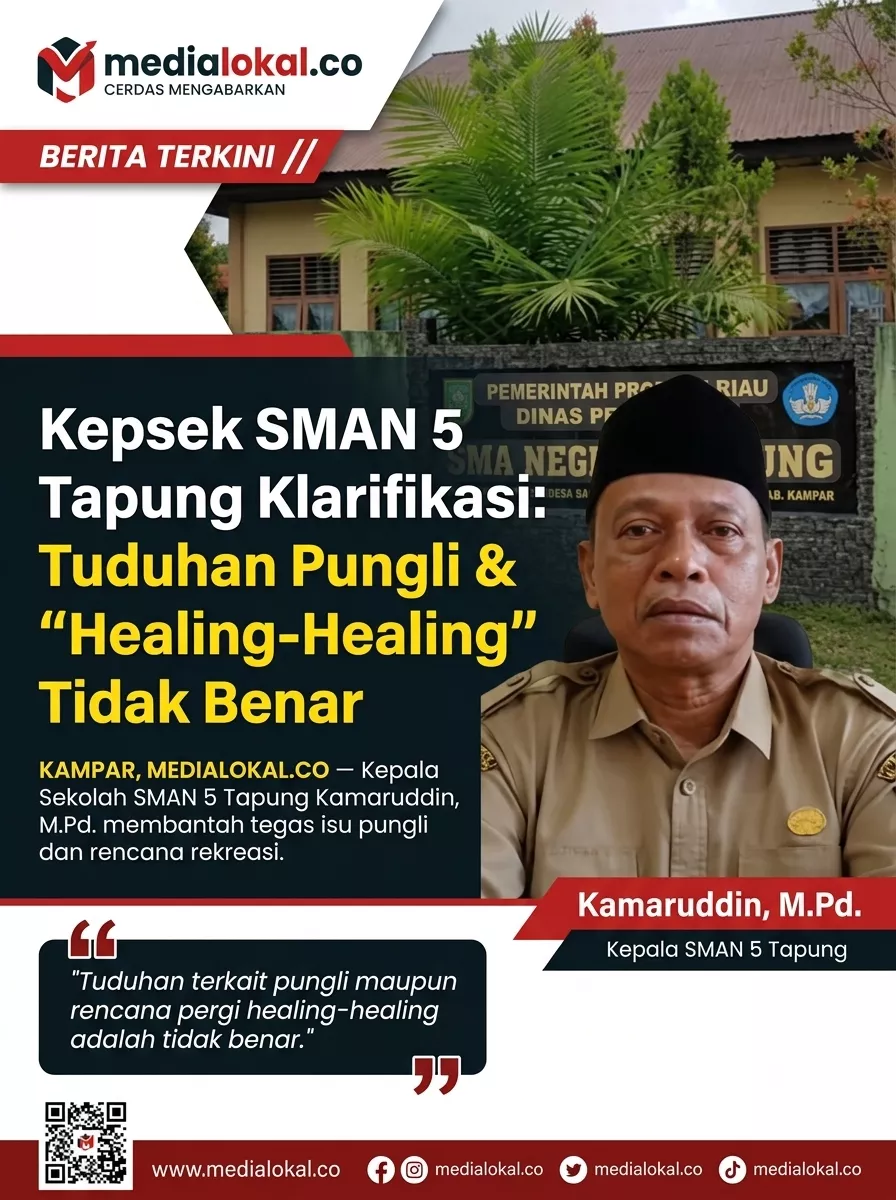 Kepsek SMAN 5 Tapung Klarifikasi: Tuduhan Pungli dan 