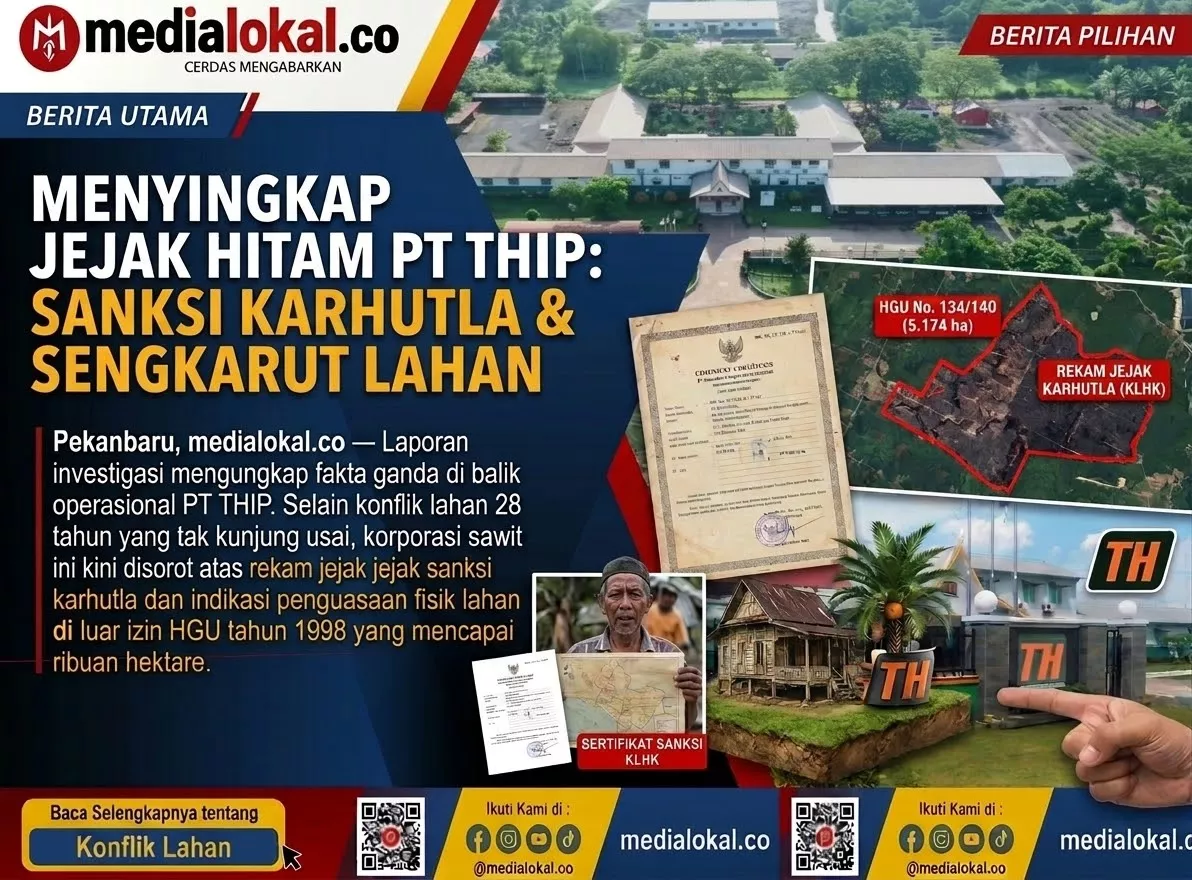 Jejak Hitam PT THIP, Sanksi Karhutla dan Sengkarut Lahan Pelalawan