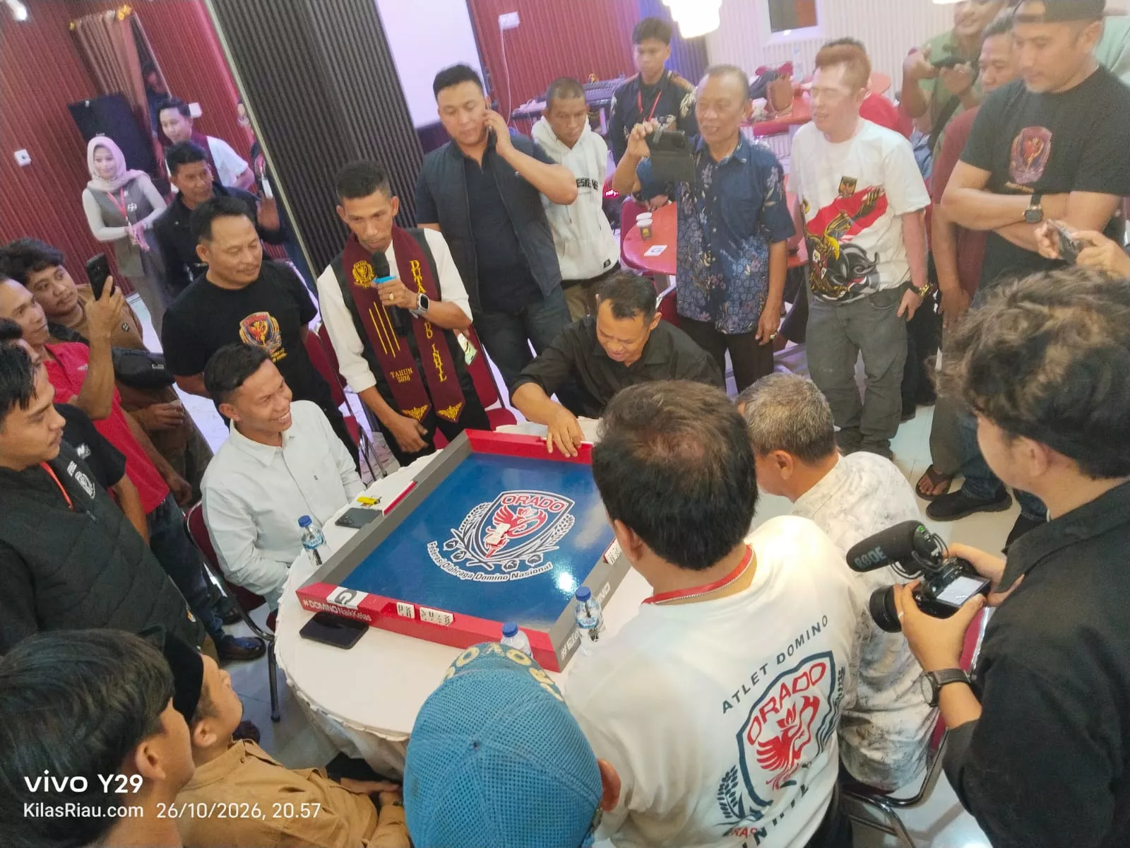 Diikuti 80 Tim, ORADO Inhil Bidik Lahirnya Atlet Domino Berprestasi