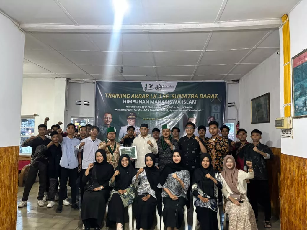 BADKO HMI SUMBAGTENG EKSPANSI KE BUKITTINGGI, SUKSES GELAR BASIC TRAINING LK I HMI MPO