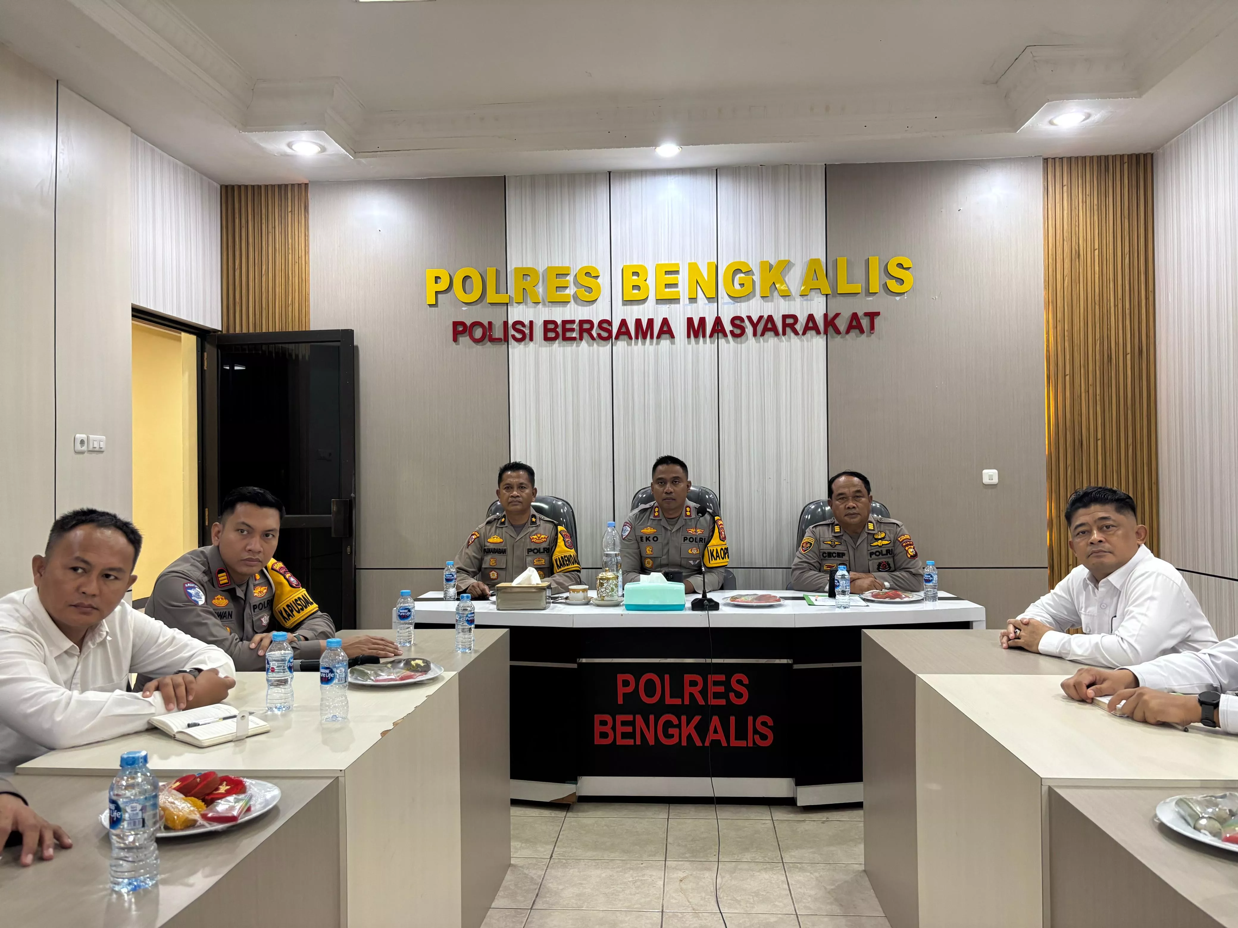 Polres Bengkalis Perkuat Pemahaman KUHP-KUHAP Baru Lewat Metode Dimas Quadra Lex System