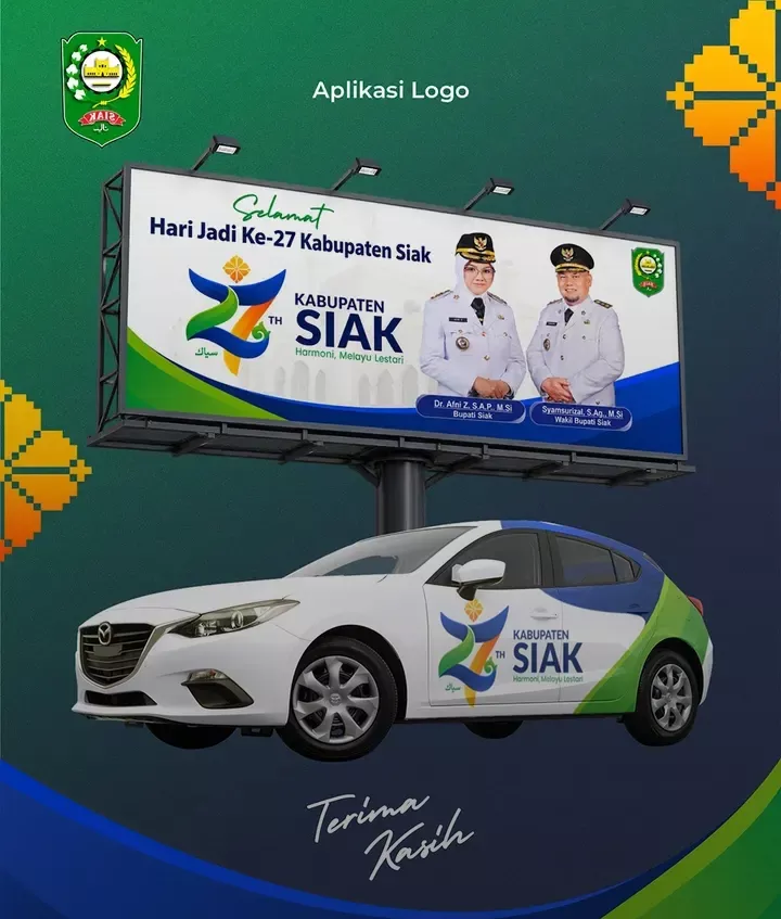 Dari Sabak Auh untuk Siak, Karya Pujianto Terpilih Jadi Logo Hari Jadi ke-27