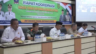 Dalam Rakor Reforma Agraria, Bupati Herman Dorong Keadilan Pemilikan Tanah 
