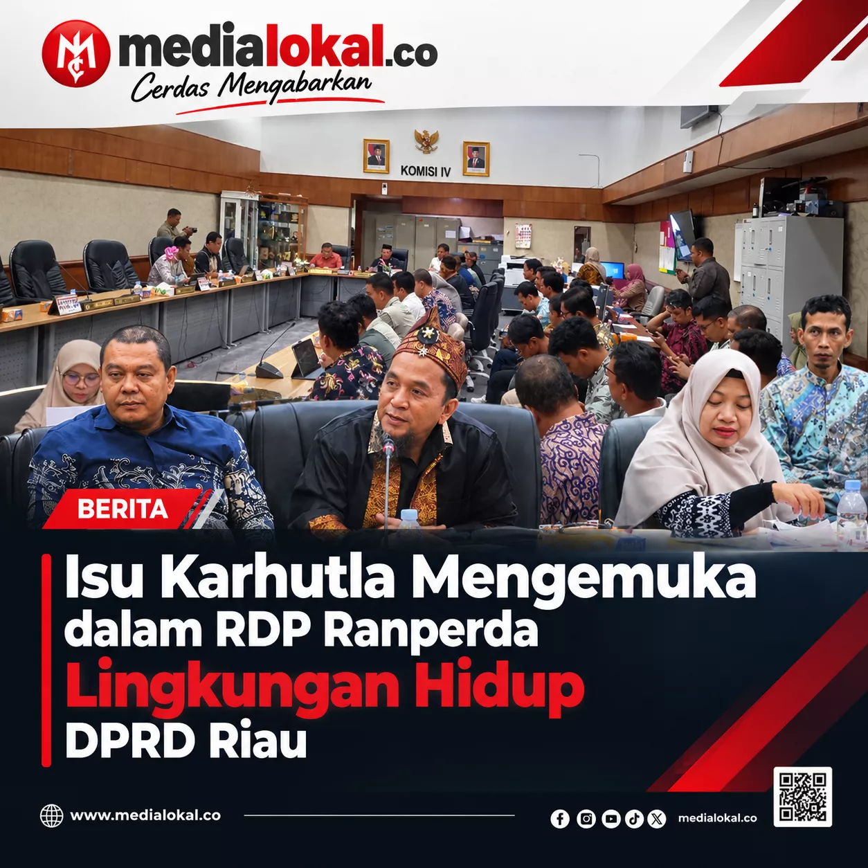 Pansus DPRD Riau Bahas Perubahan Perda Lingkungan Hidup, Soroti Karhutla dan Peran Masyarakat Adat