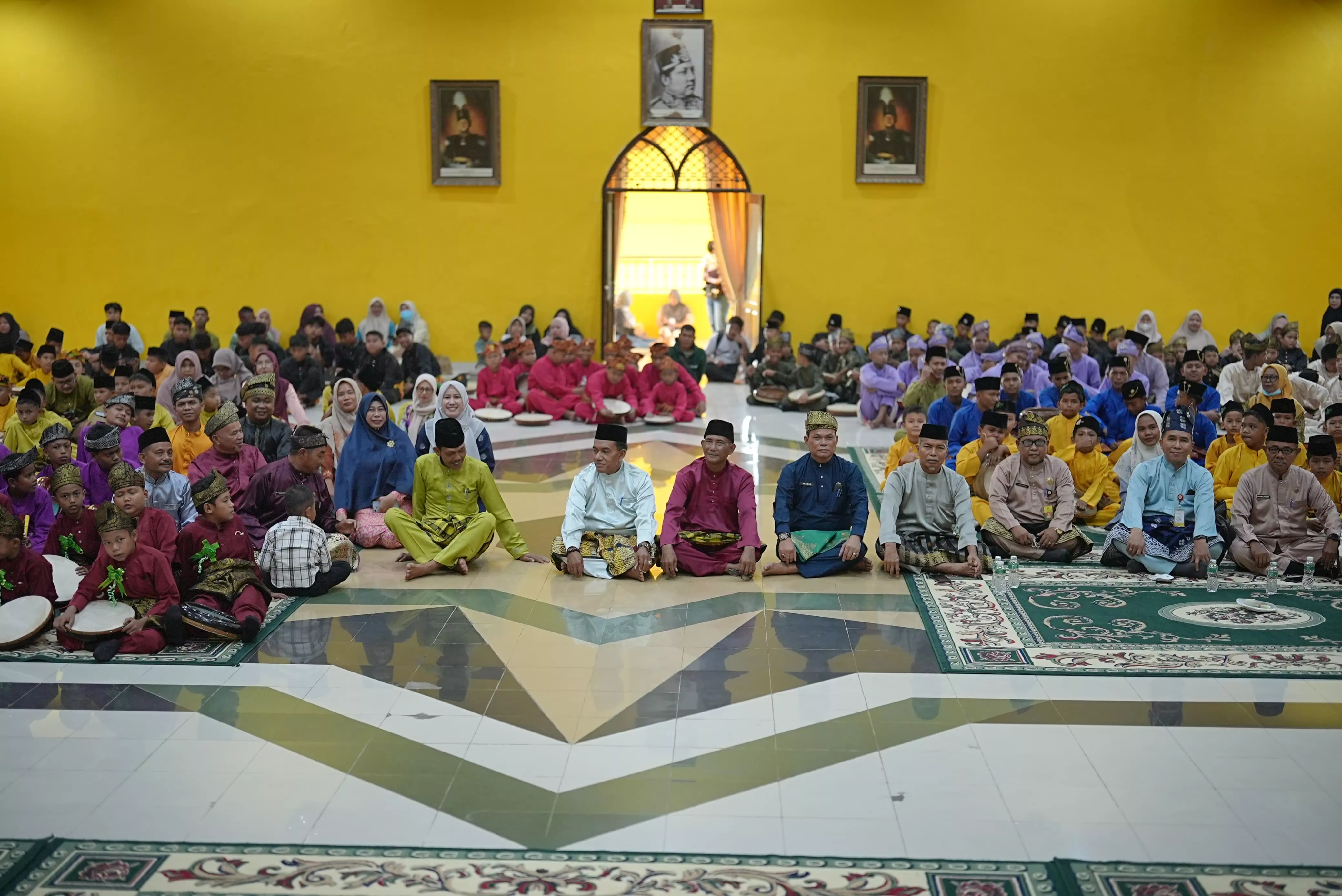 Jaga Identitas dan Warisan Budaya Melayu, Disdik Siak Dorong Pelajar Mainkan Kompang dari Sekolah