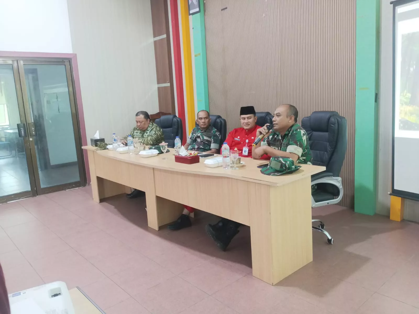 Tim Penyuluh Mabes TNI Gelar Sosialisasi Penyuluhan, Pencegahan, Dan Karhutla di Kecamatan Bengkalis