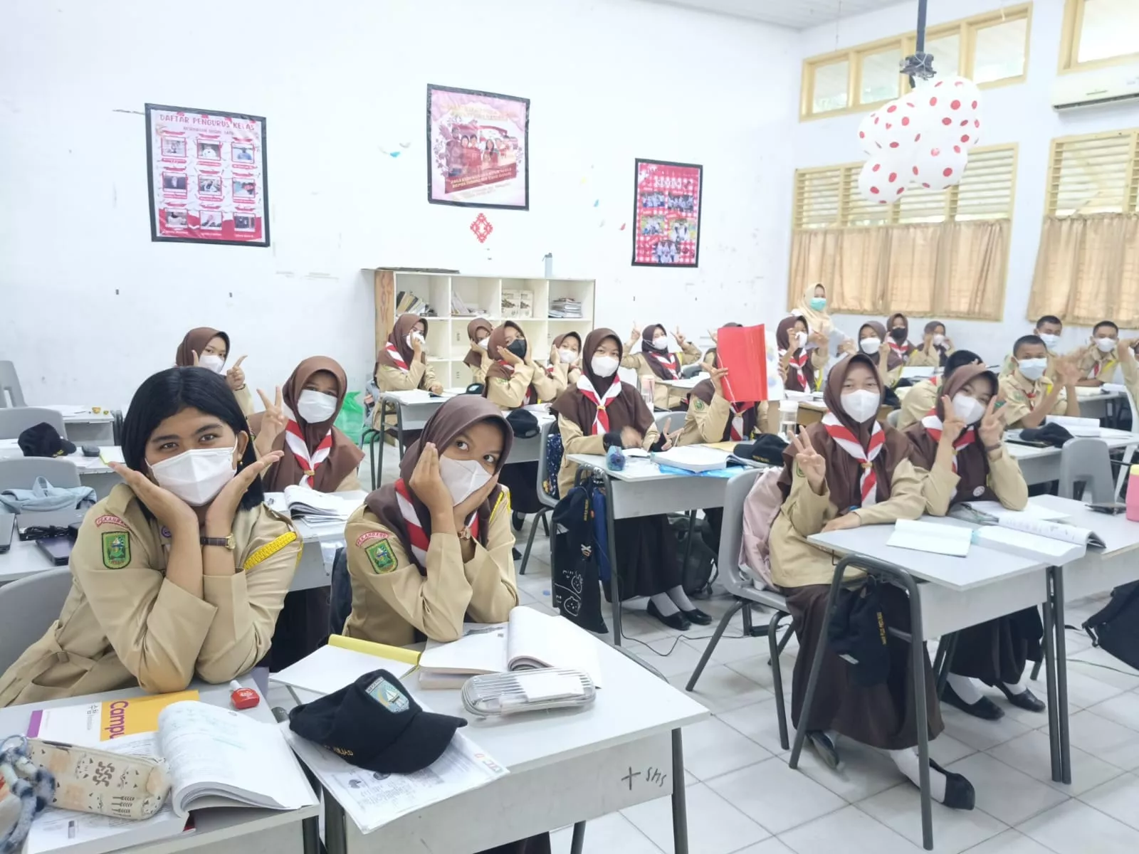 Gegara Asap 34 Siswa Cacar Air dan 21 ISPA