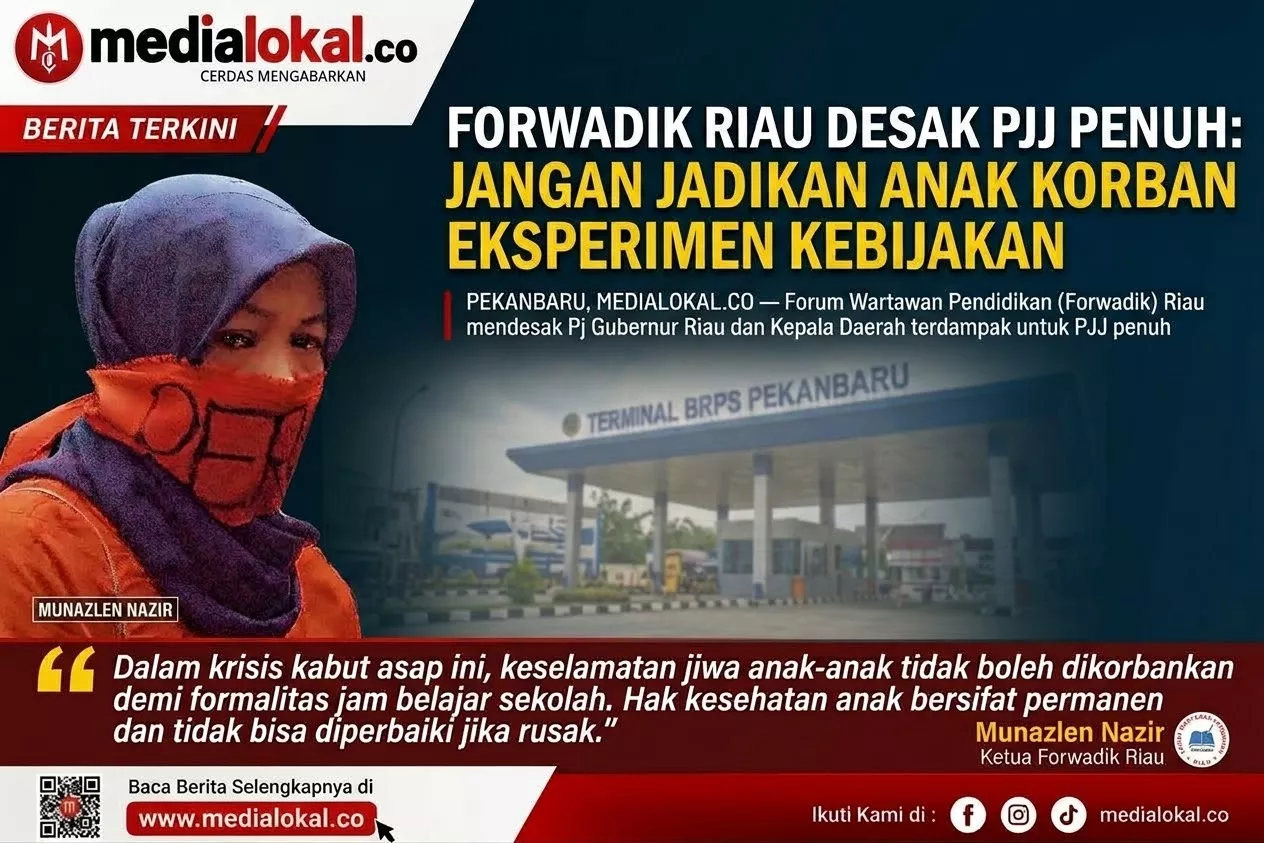 Forwadik Riau Desak PJJ Penuh: Jangan Jadikan Anak Korban Eksperimen Kebijakan 