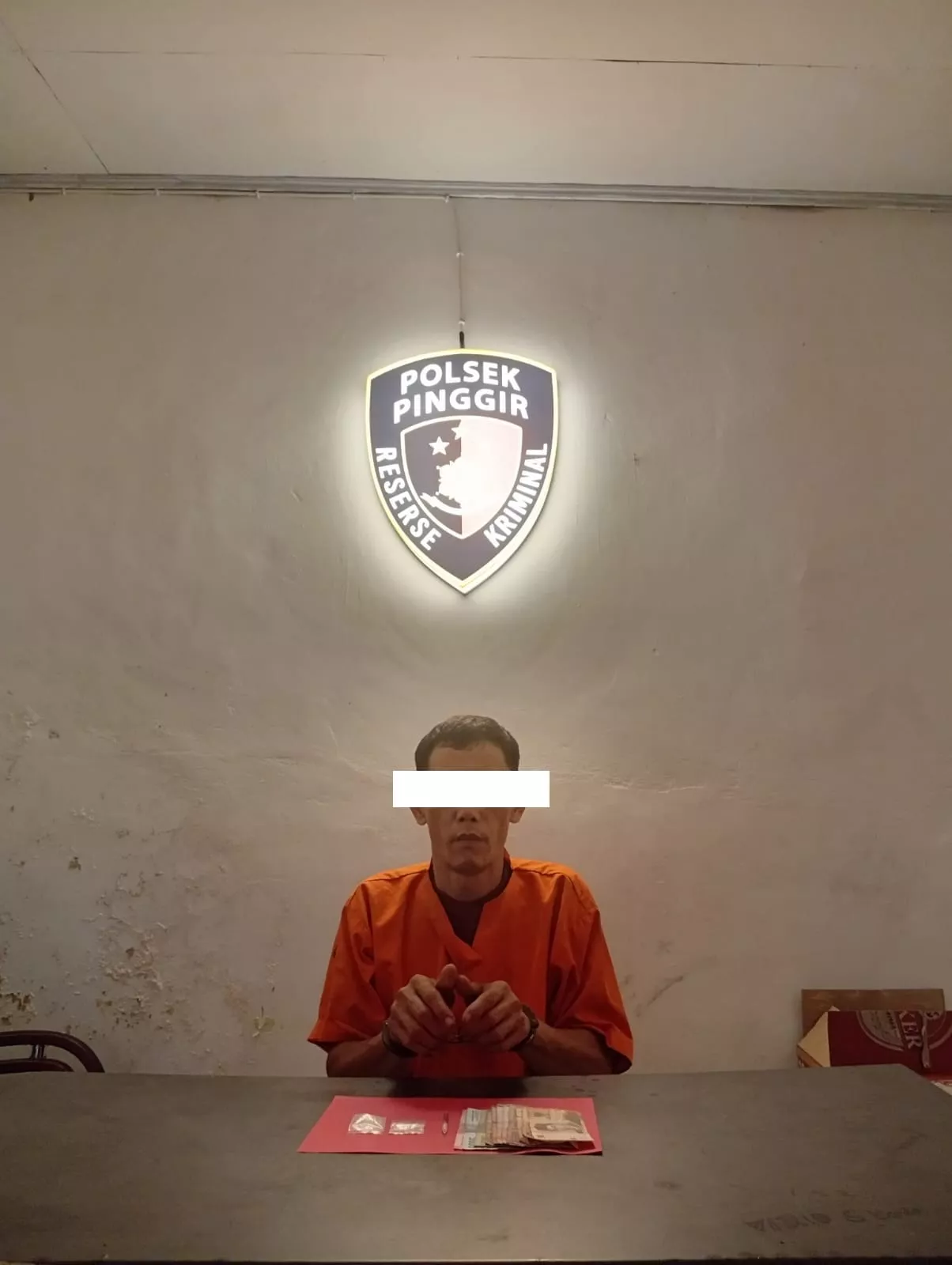 Pemuda di Bengkalis Ditangkap Polisi, Miliki Sabu 2,81 Gram