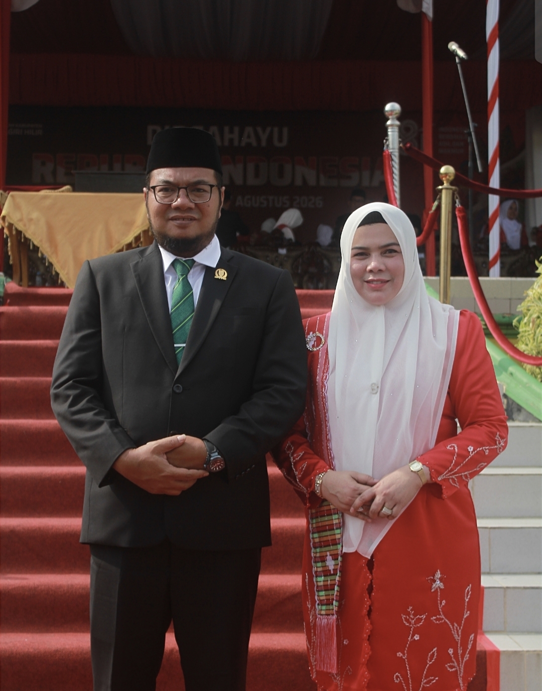 Semangat 17 Agustus 2026, Ketua DPRD Inhil Komitmen Wujudkan Kesejahteraan Rakyat