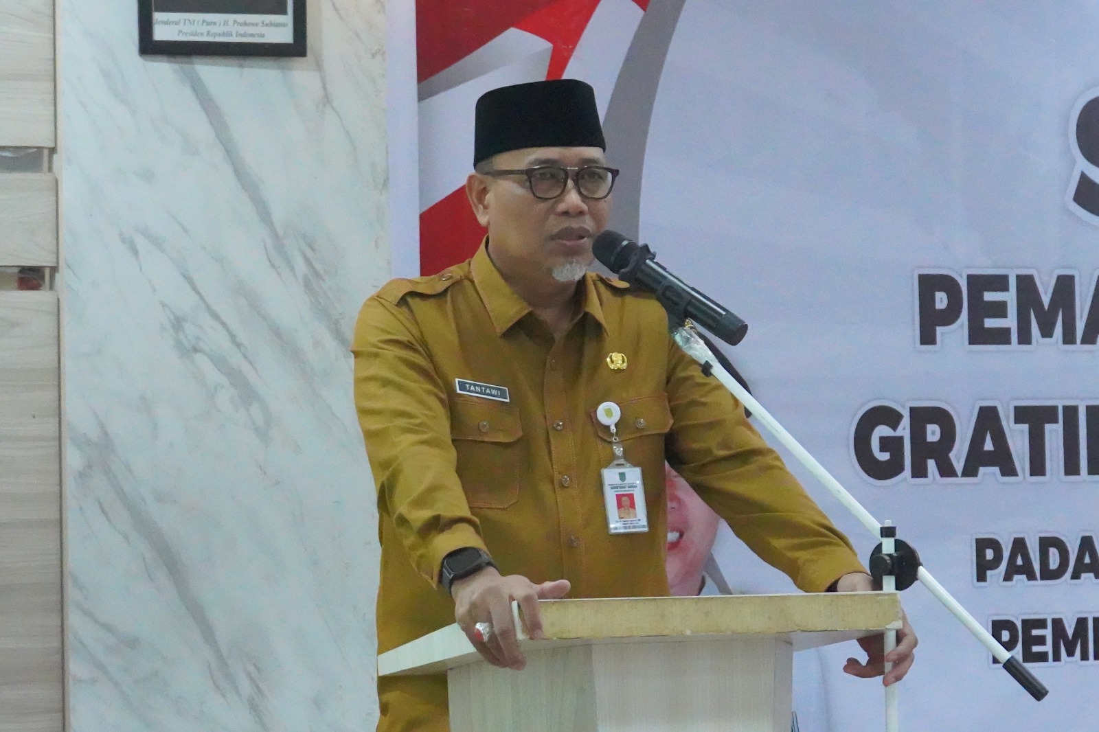 Wakili Bupati Inhil, Sekda Buka Secara Resmi Sosialisasi Pemahaman Pengendalian Gratifikasi Kepada Admin UPG 