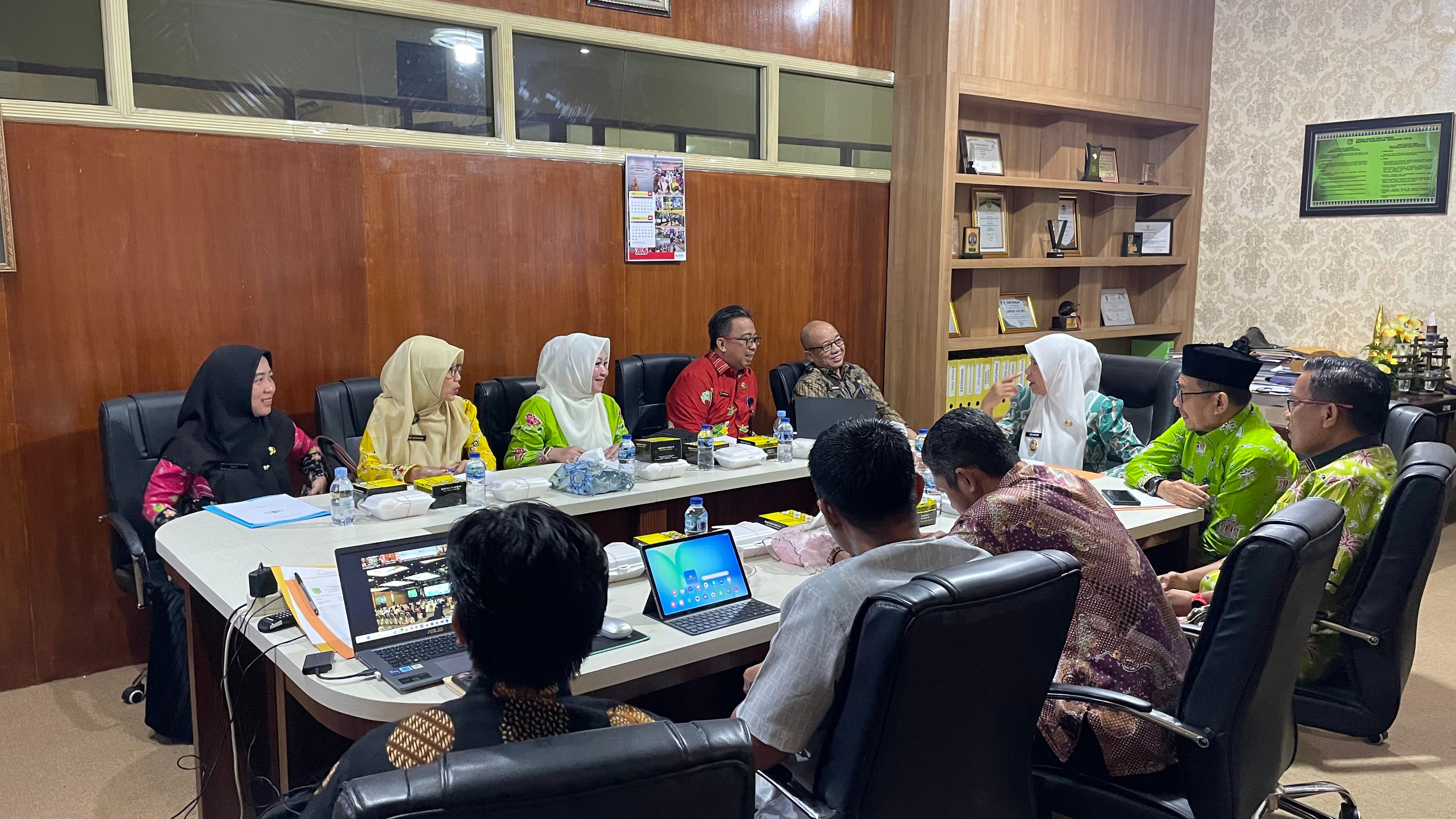 Wakili Bupati Inhil, Sekda Buka Secara Resmi Sosialisasi Pemahaman Pengendalian Gratifikasi Kepada Admin UPG